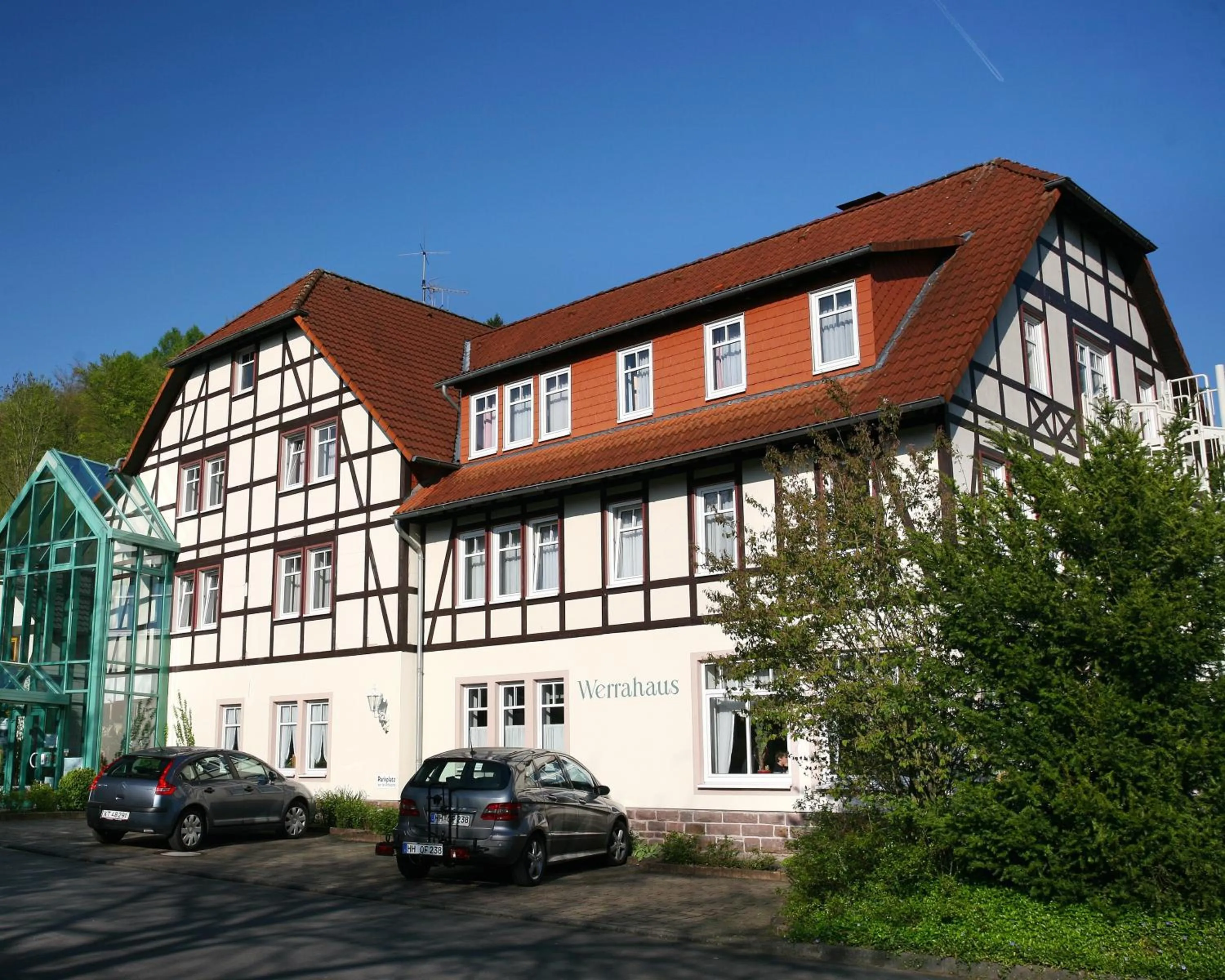 Facade/entrance in Flux-Biohotel Werratal