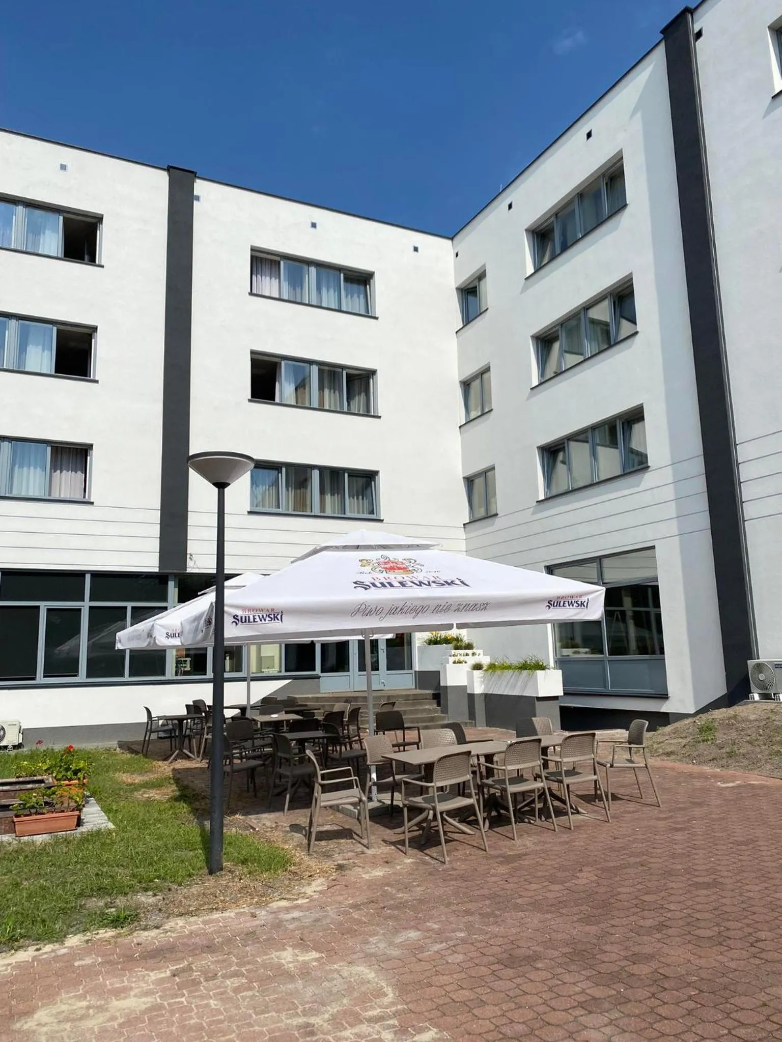 Property building in CKS Warszawa (Centrum Konferencyjno-Szkoleniowe CS Natura Tour)