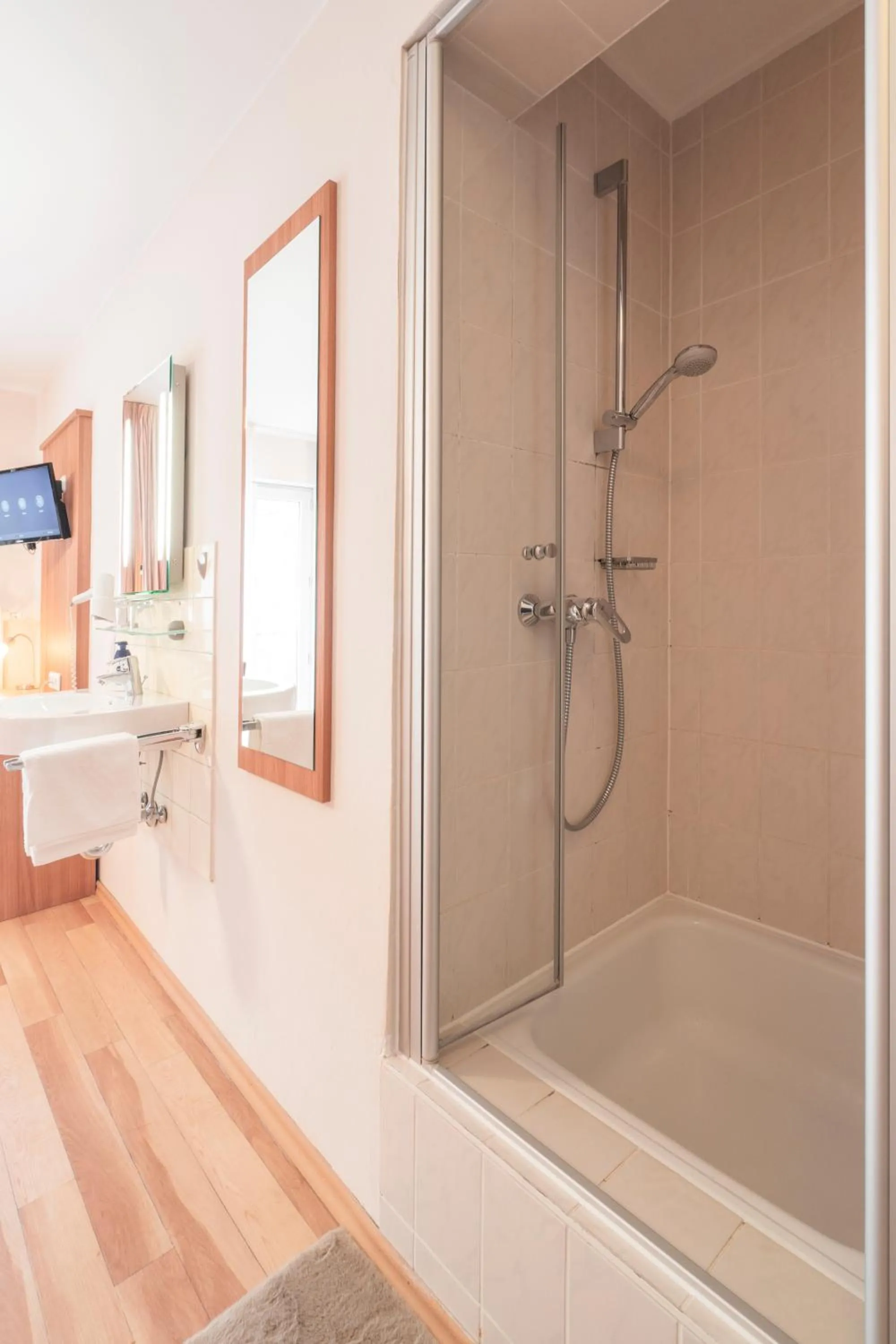 Shower in Flatista Boutique Hotel - Self Check-in