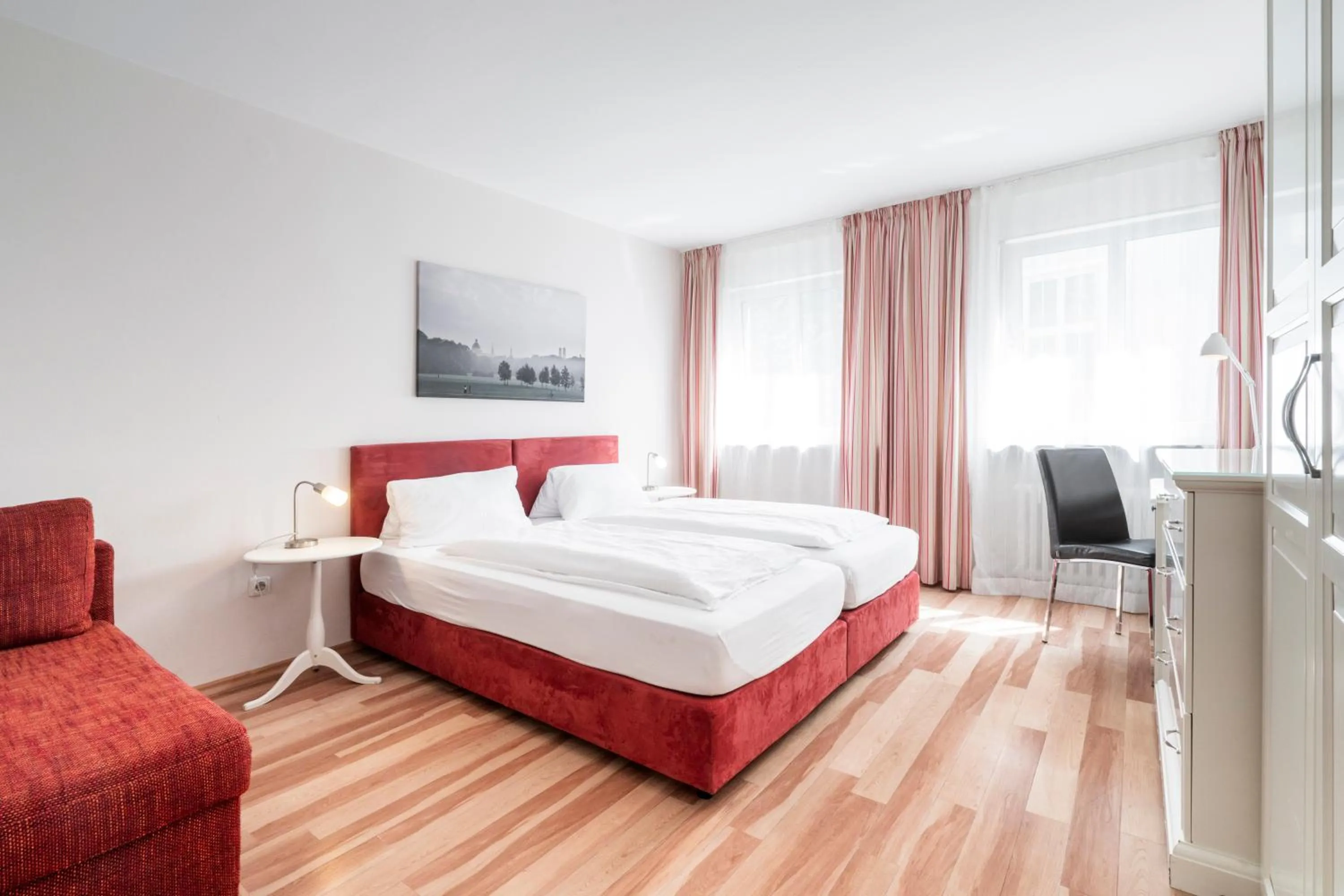 Bedroom, Bed in Flatista Boutique Hotel - Self Check-in