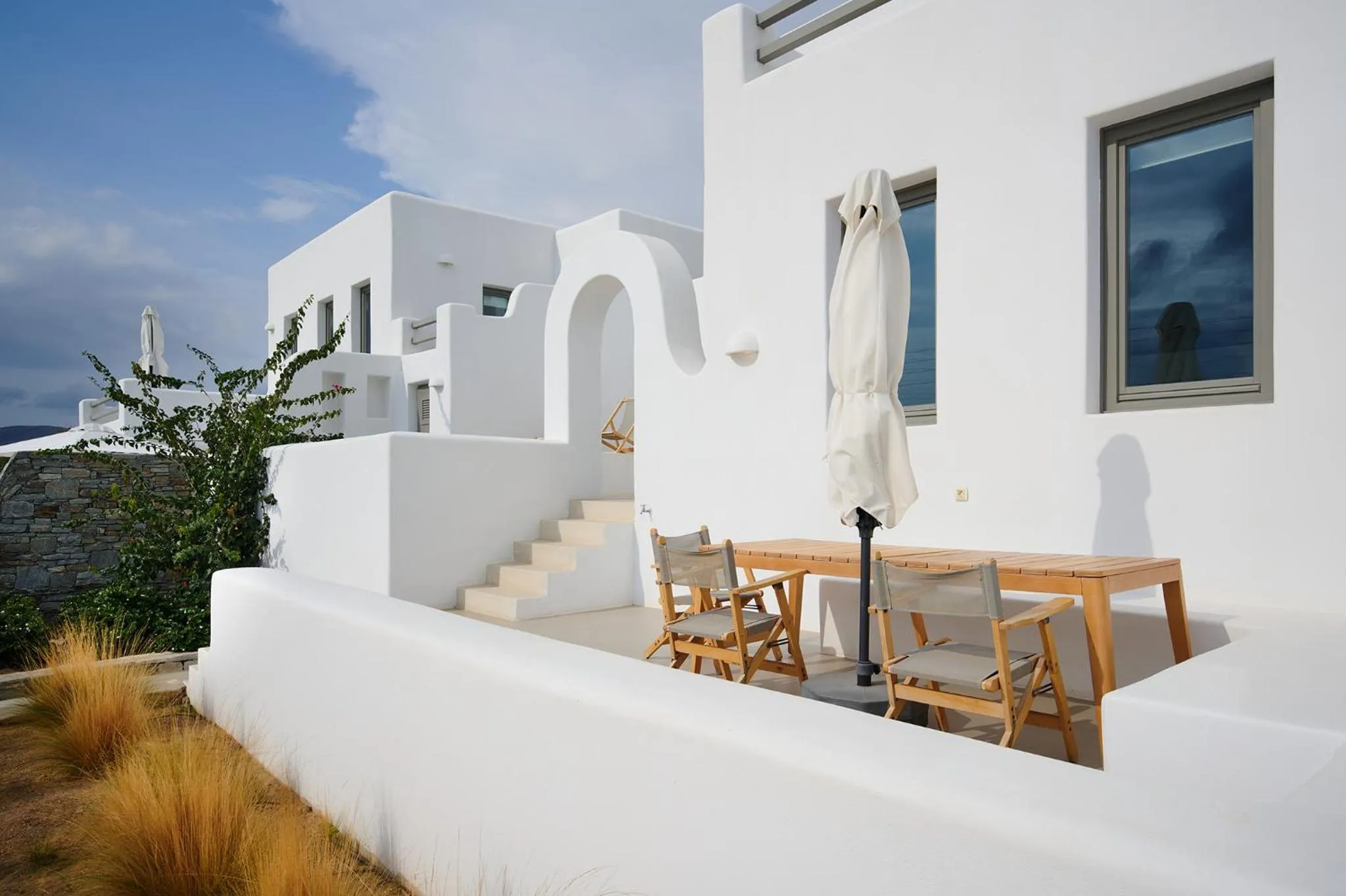 Balcony/Terrace in Kymo Luxury Suites Paros