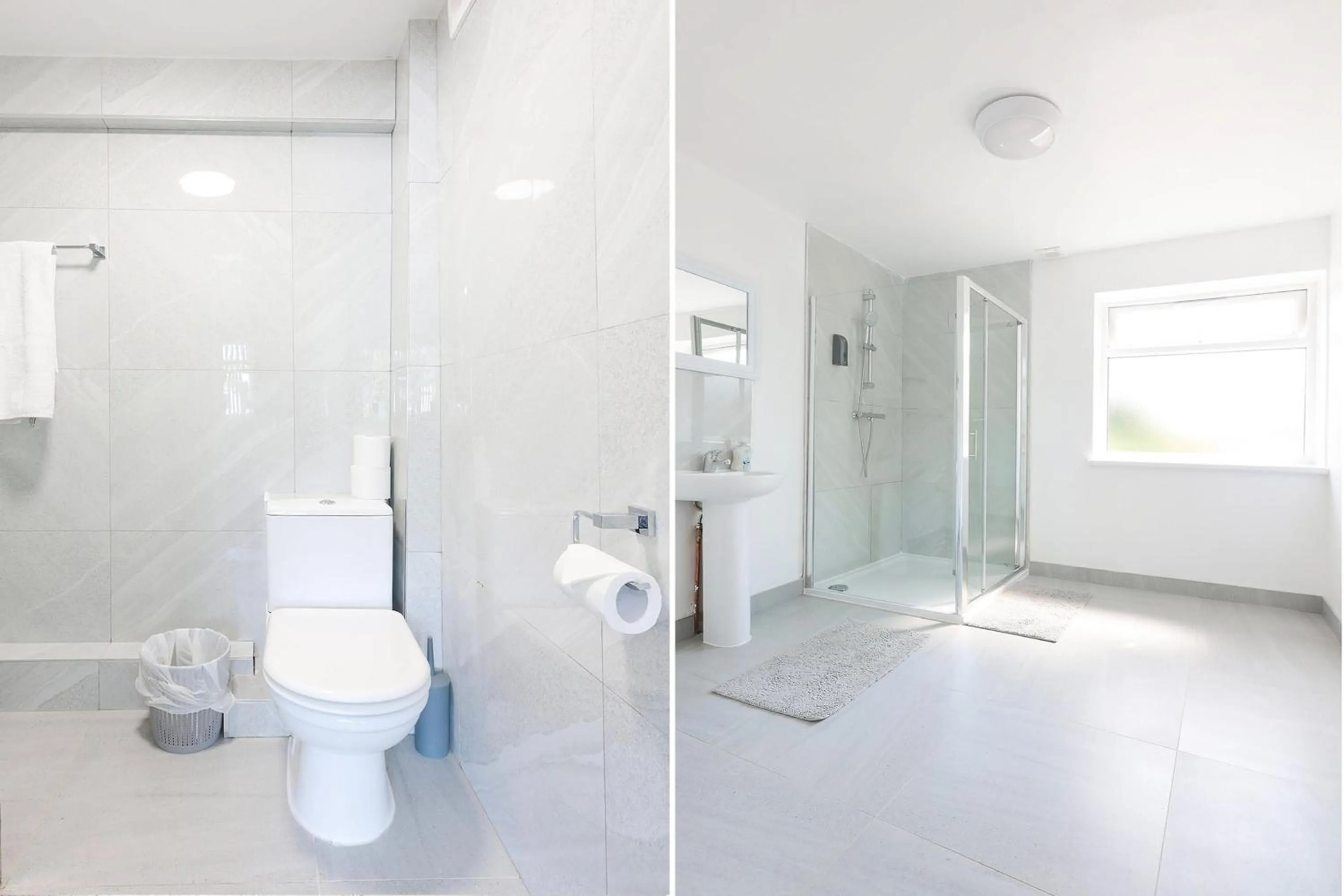 Bathroom in OYO Honeycroft Lodge