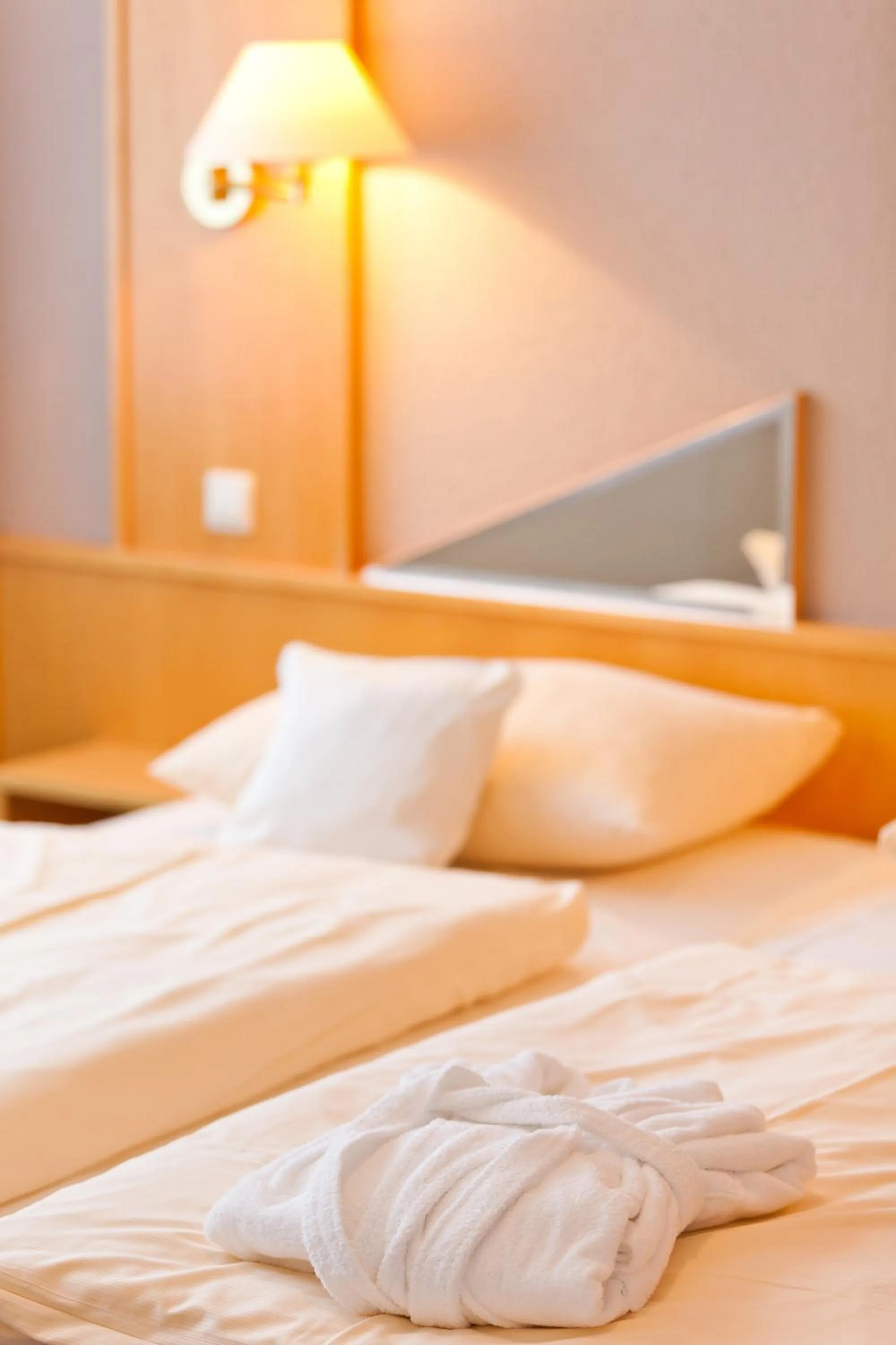 Bed in Hotel Villa Subklew