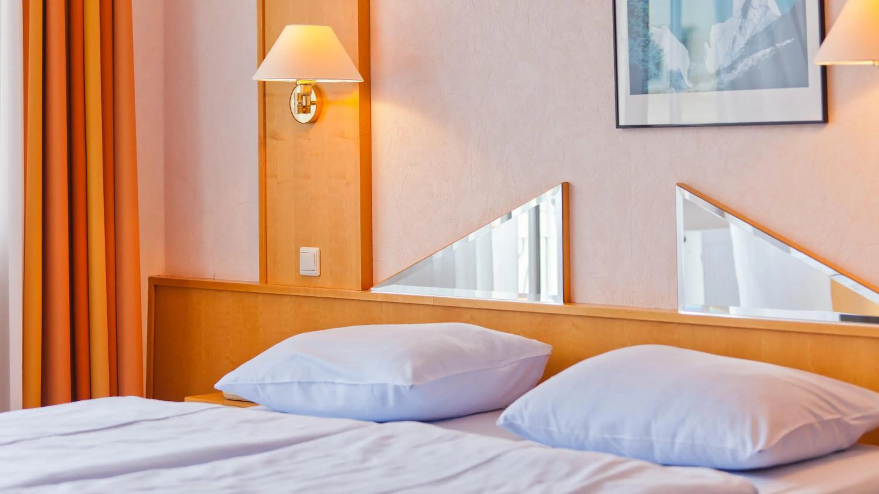 Bed in Hotel Villa Subklew