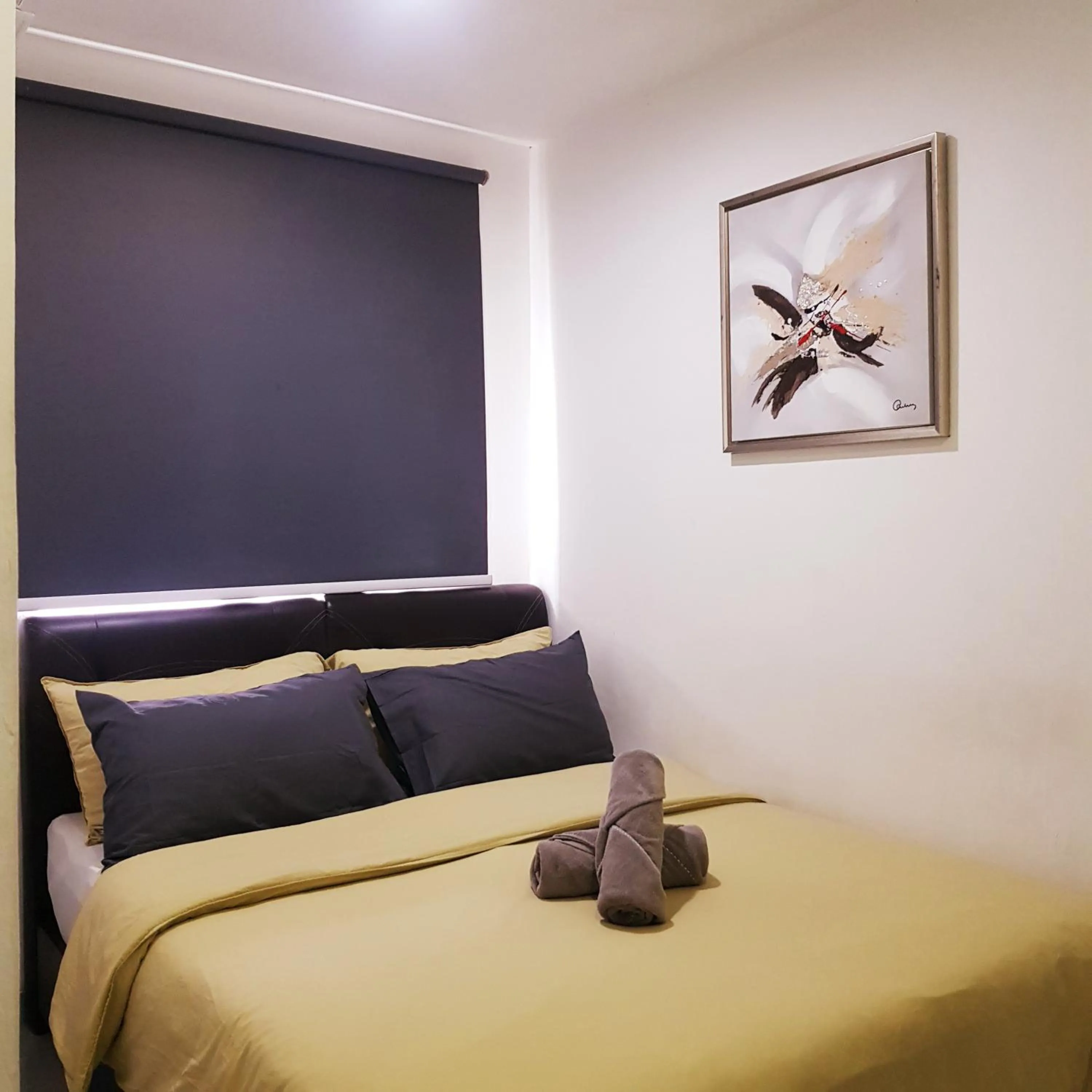 Bed in CassaKaseh Guest House