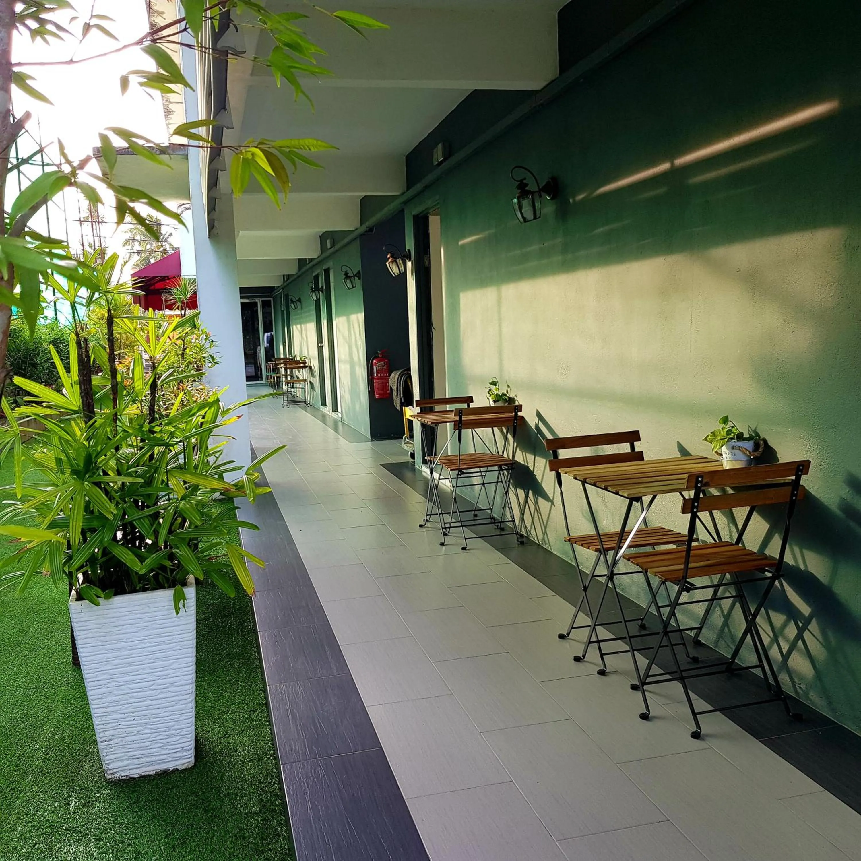 Garden in CassaKaseh Guest House