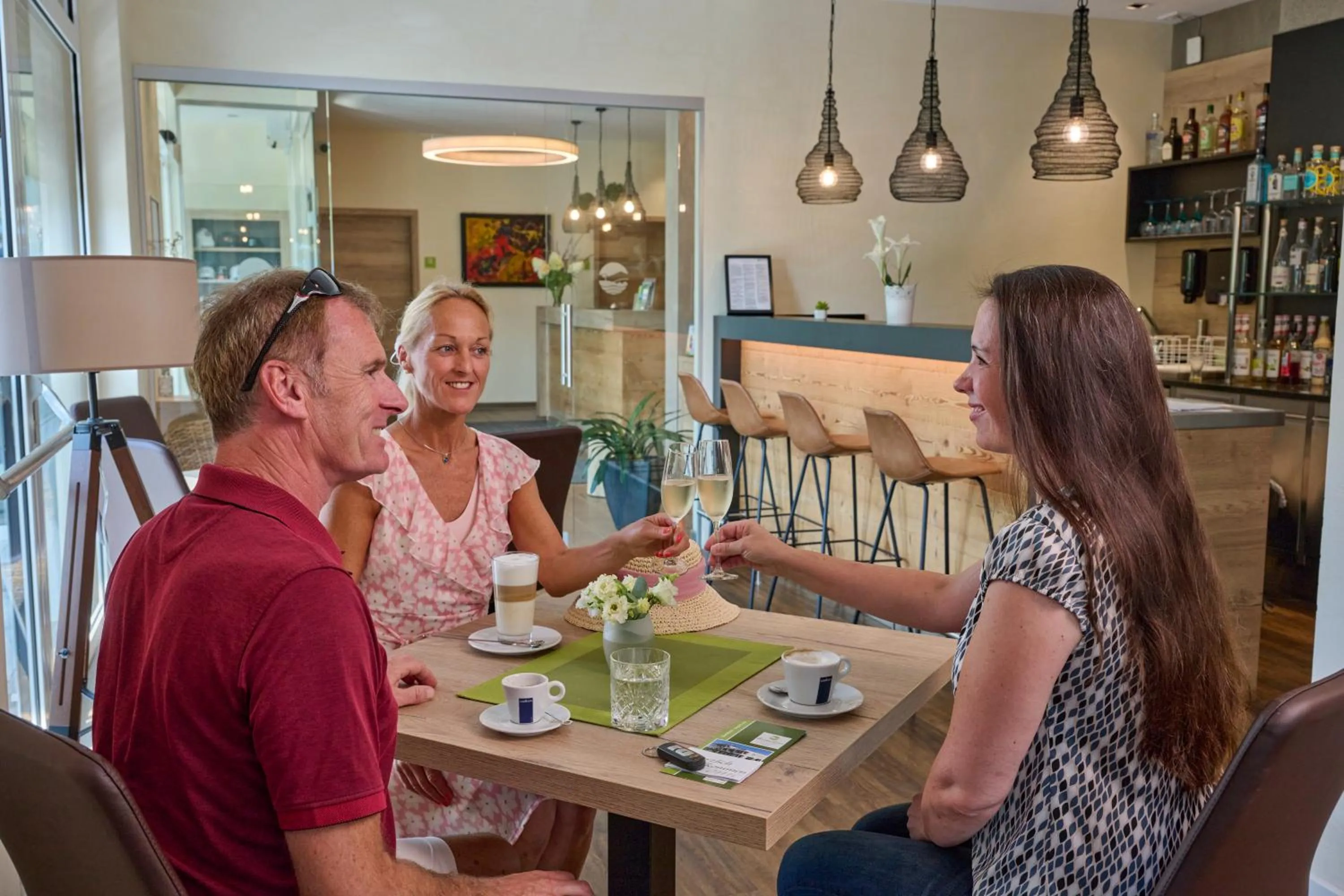 Lounge or bar in Bachhof Resort Hotel