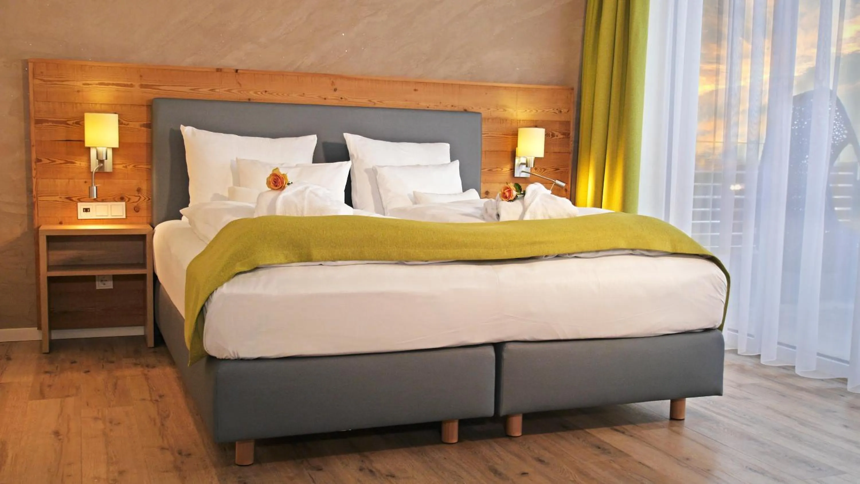 Photo of the whole room, Bed in Bachhof Resort Hotel