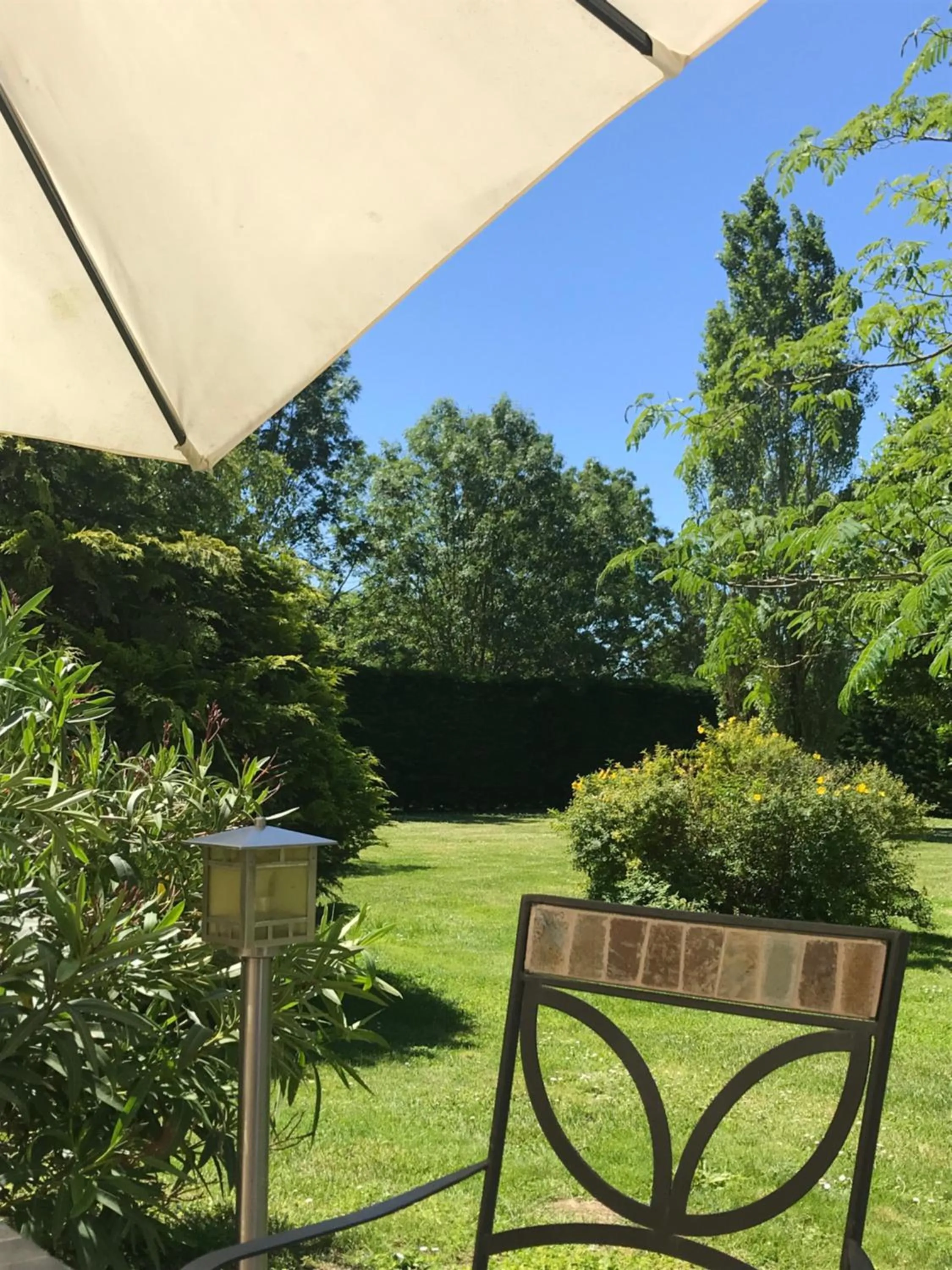 Garden in Logis de Pierre Levée
