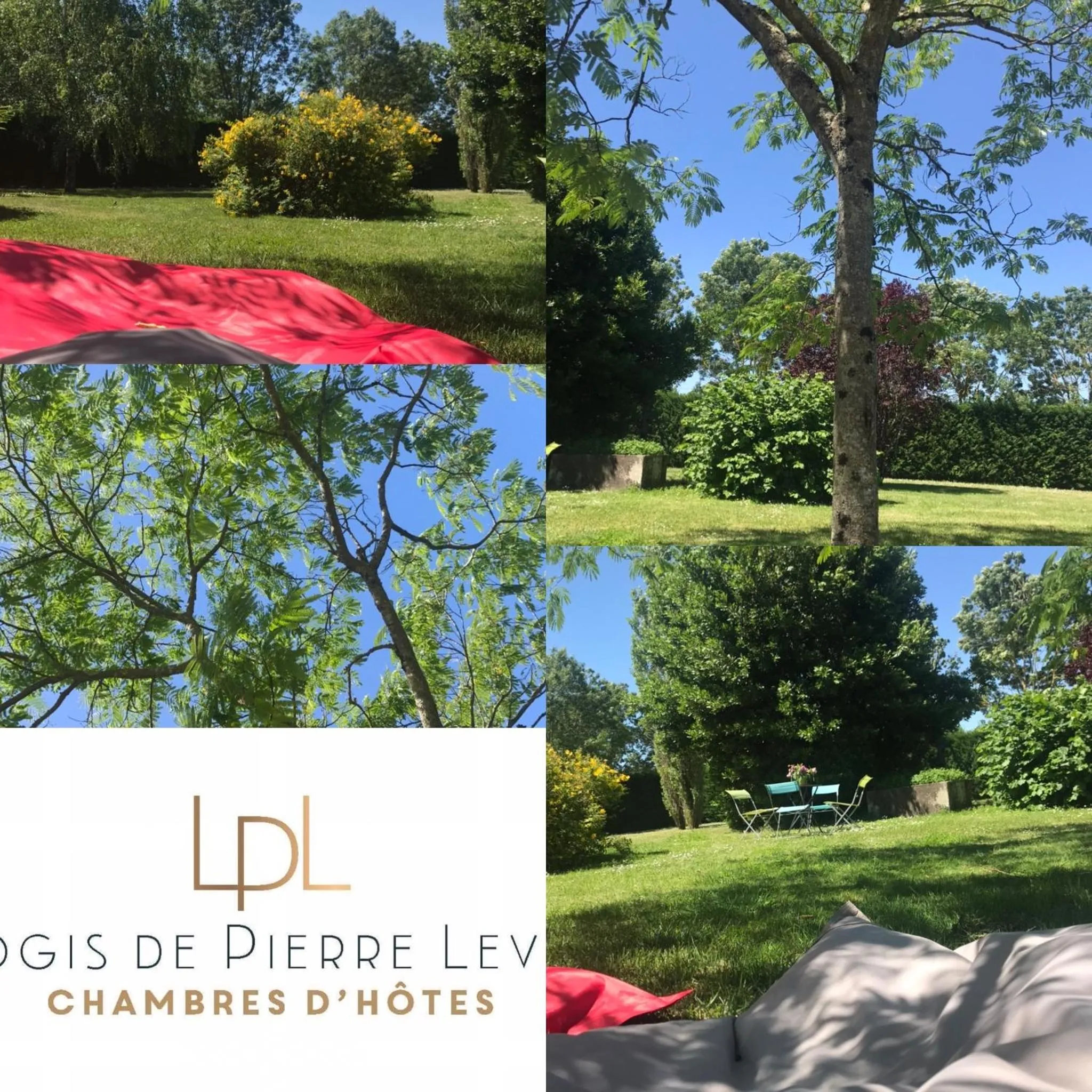 Garden in Logis de Pierre Levée