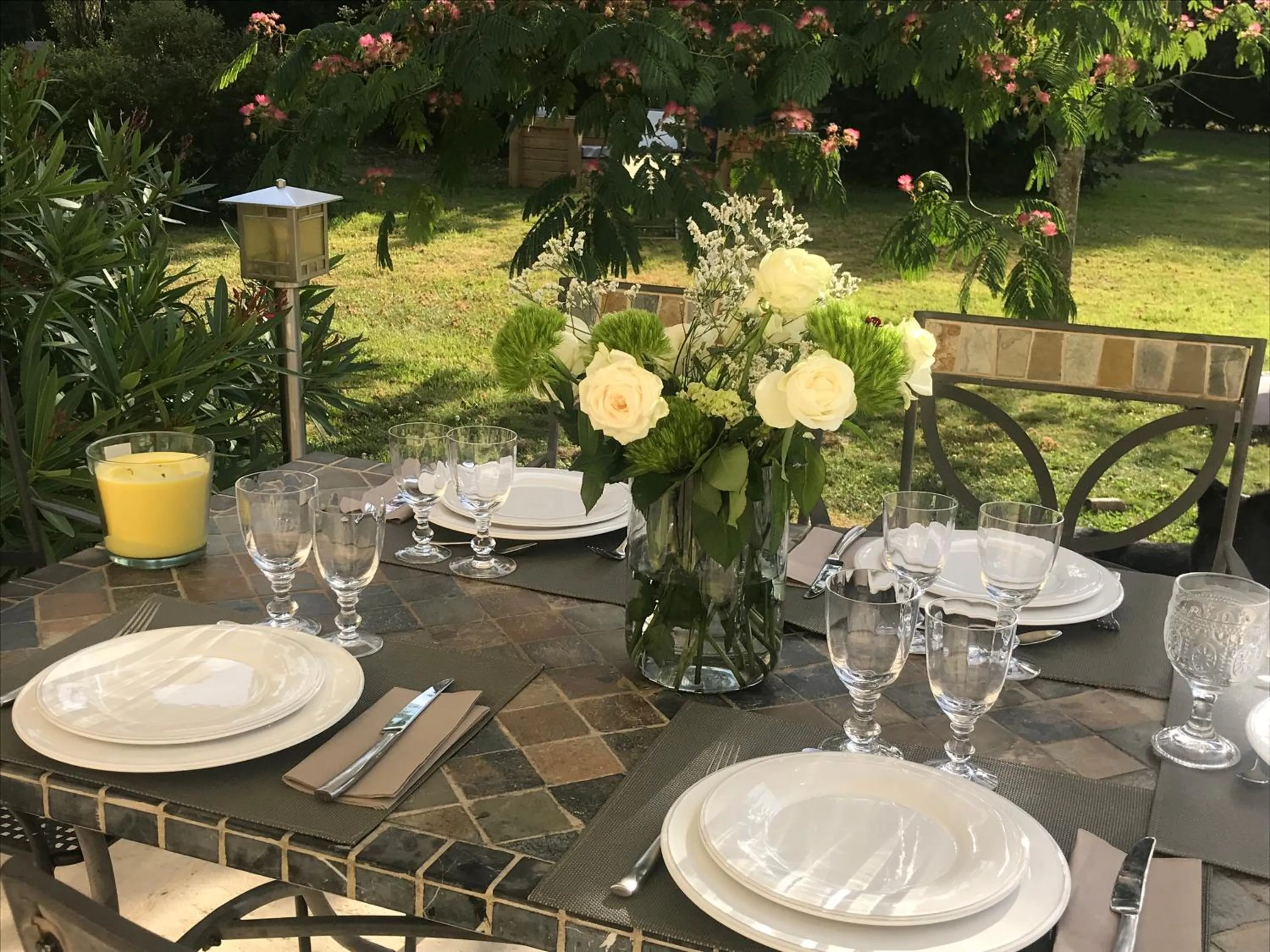 Garden in Logis de Pierre Levée