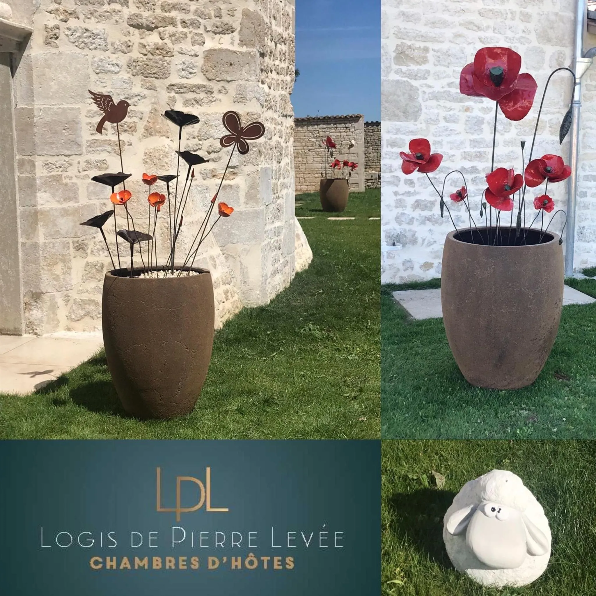 Facade/entrance in Logis de Pierre Levée