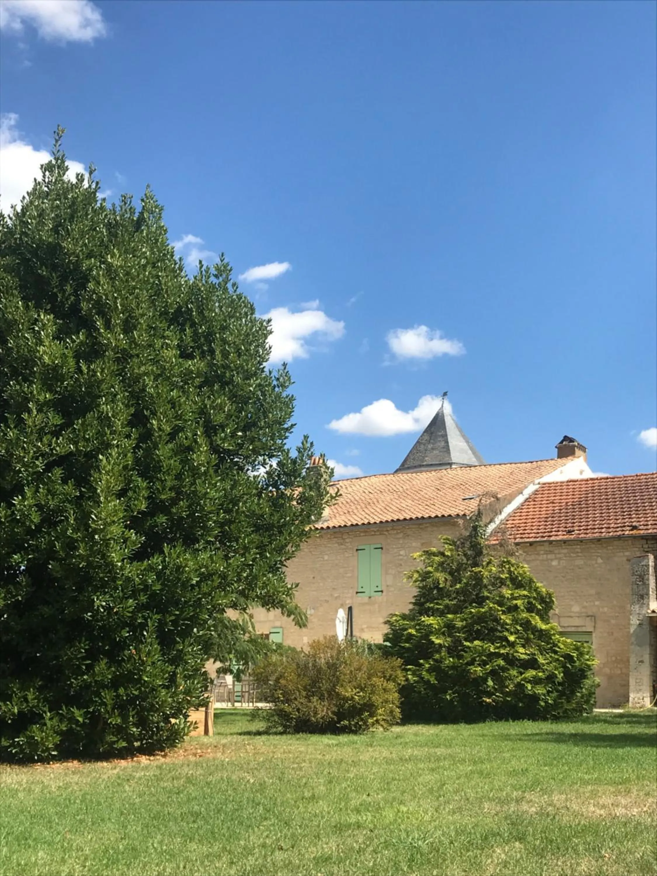 Garden in Logis de Pierre Levée