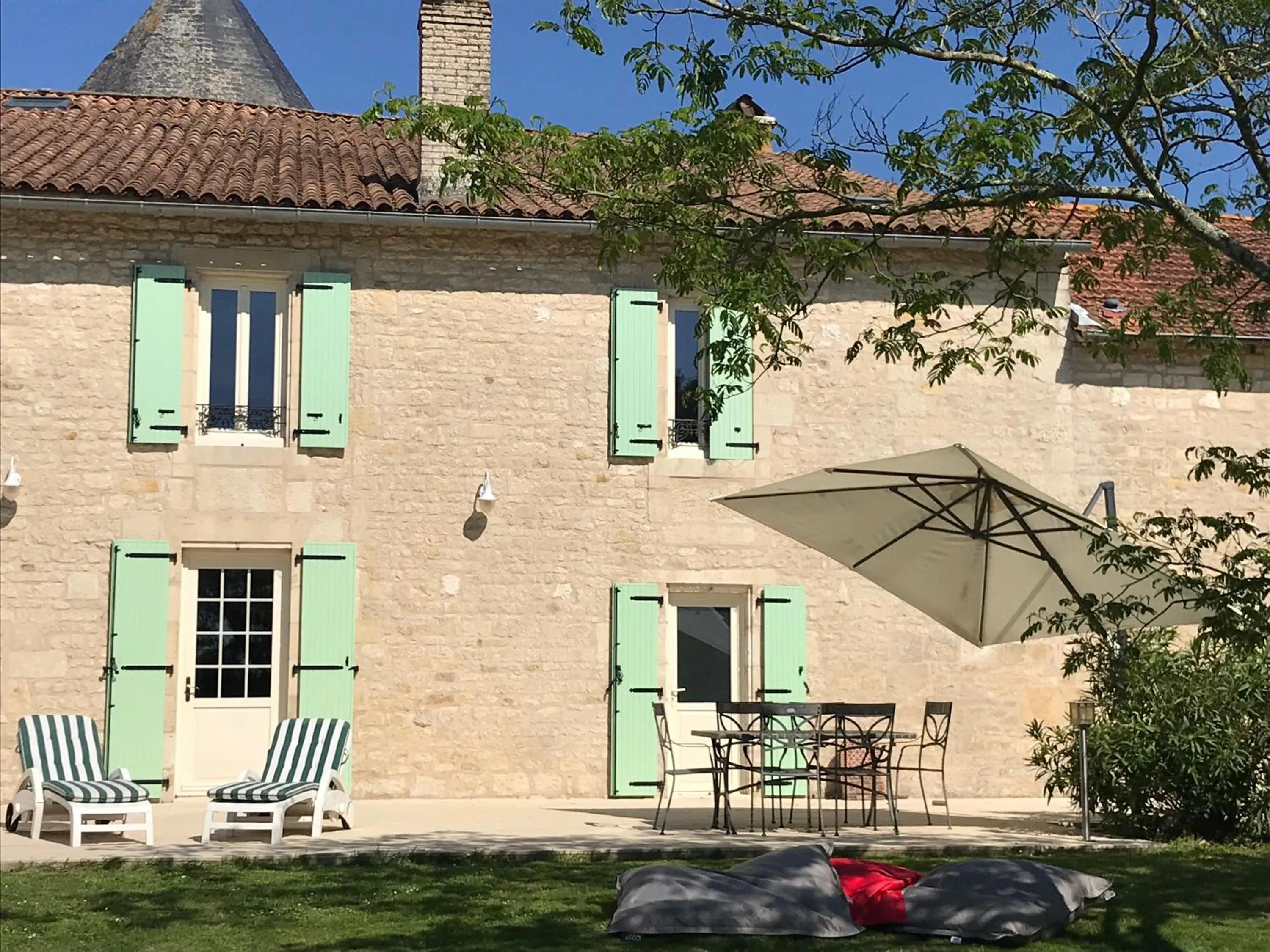 Garden in Logis de Pierre Levée