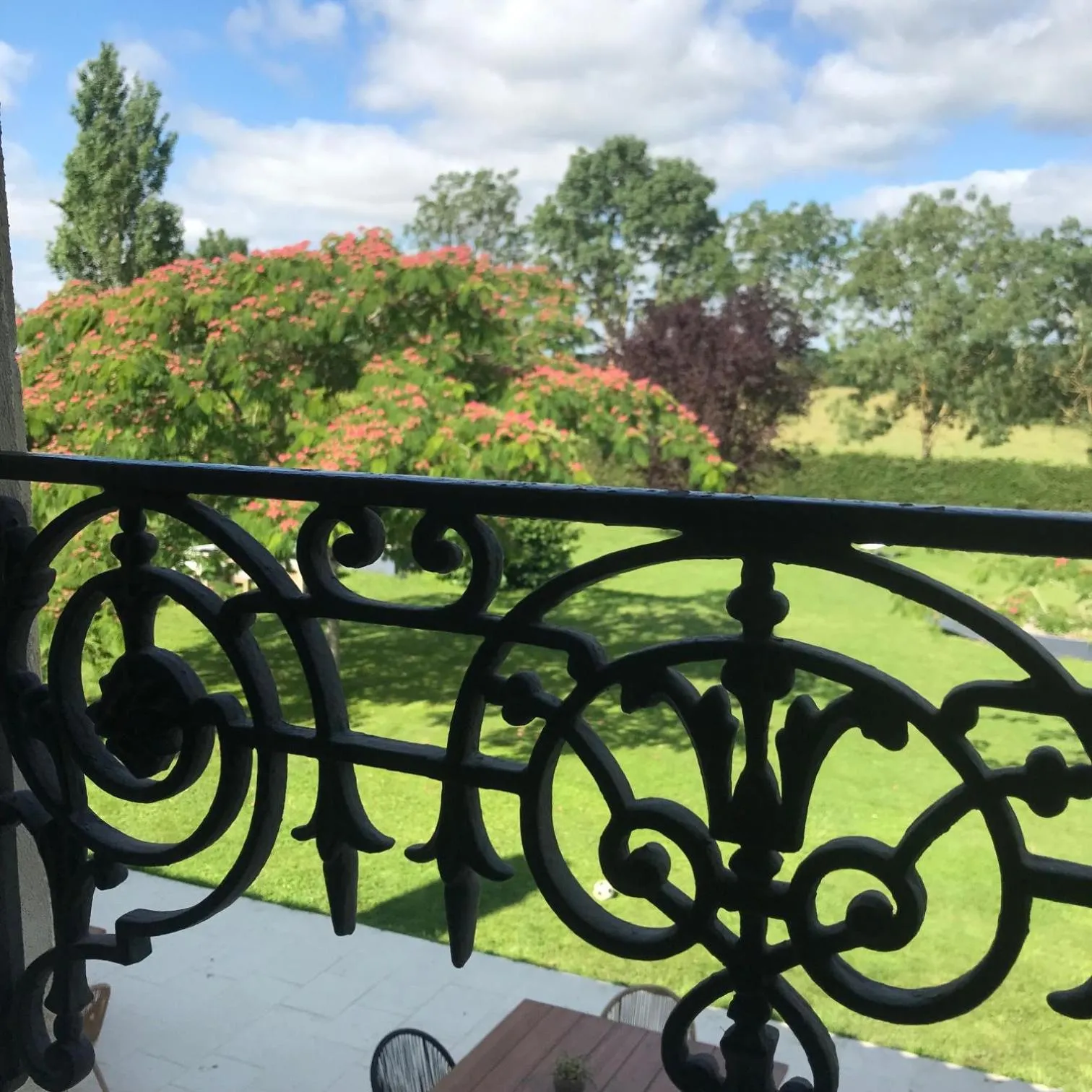 Garden in Logis de Pierre Levée