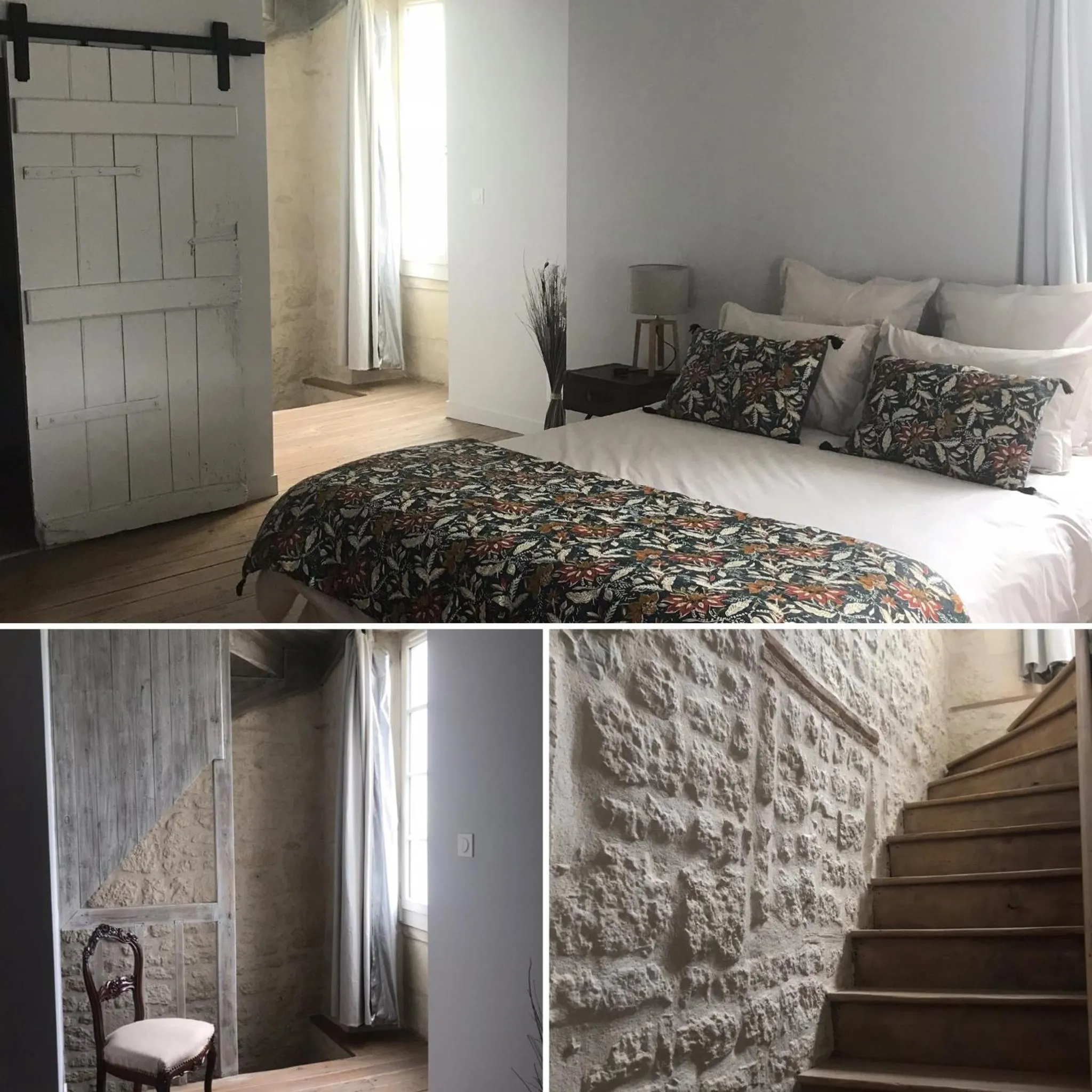 Bedroom, Bed in Logis de Pierre Levée
