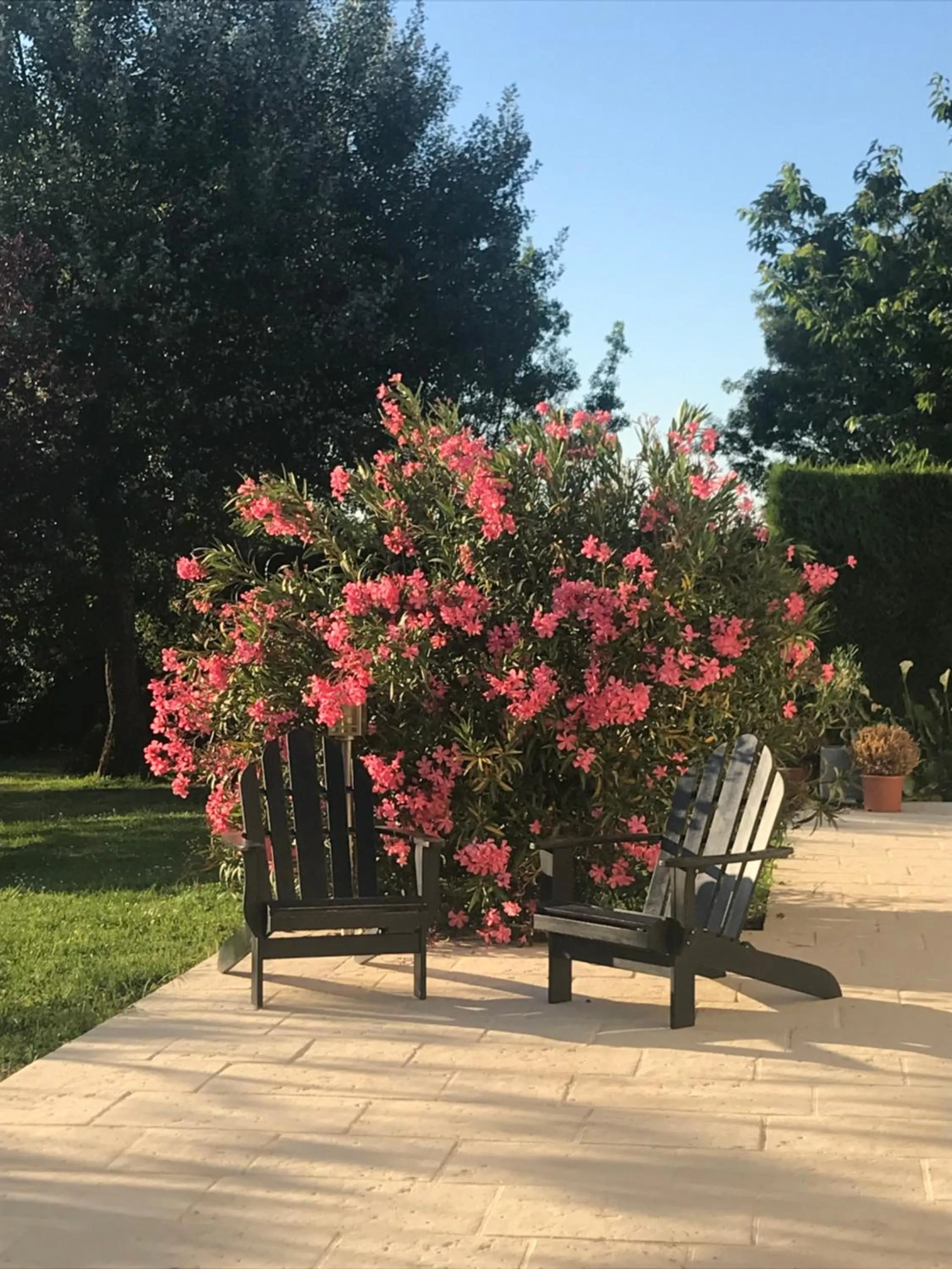 Patio in Logis de Pierre Levée