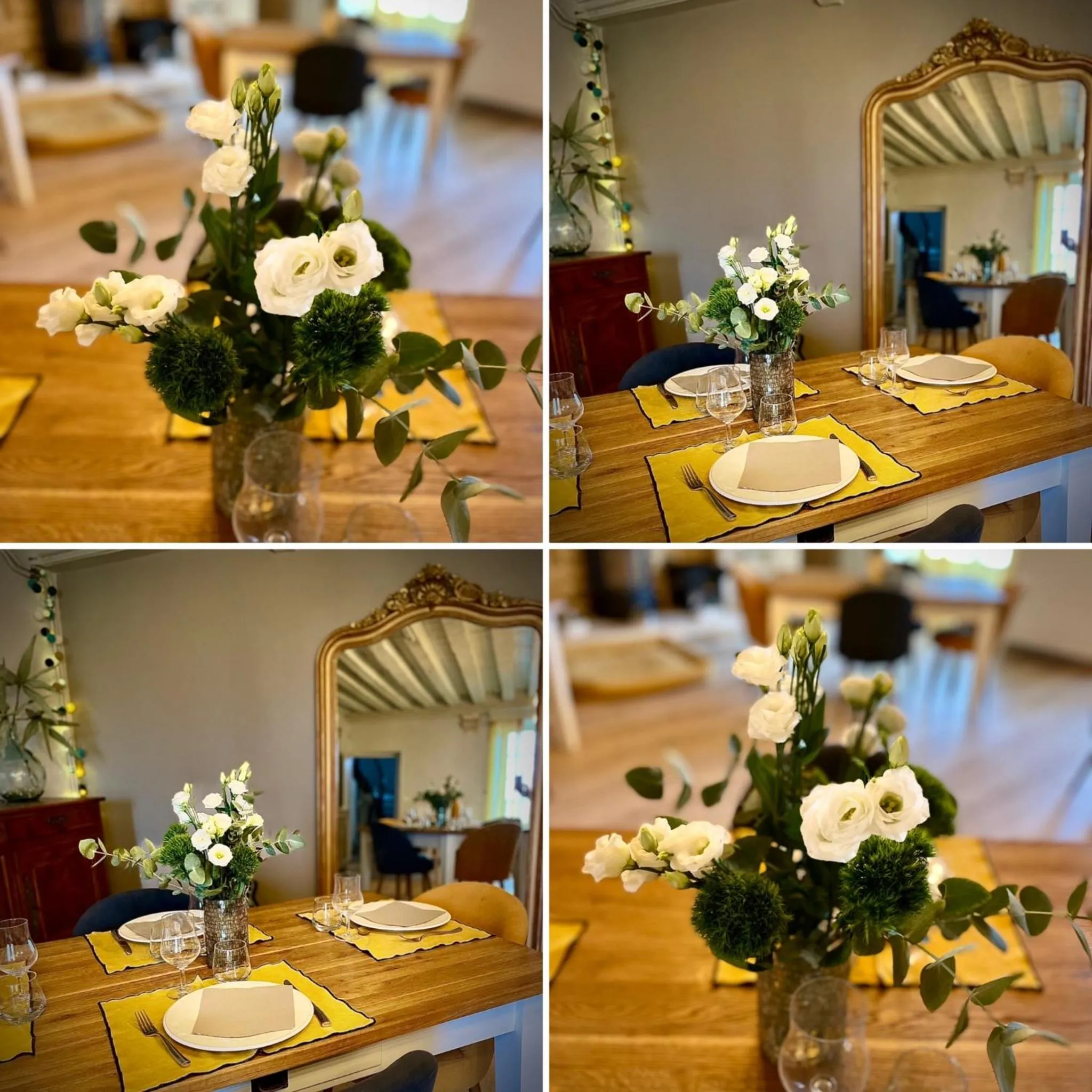 Dining area in Logis de Pierre Levée