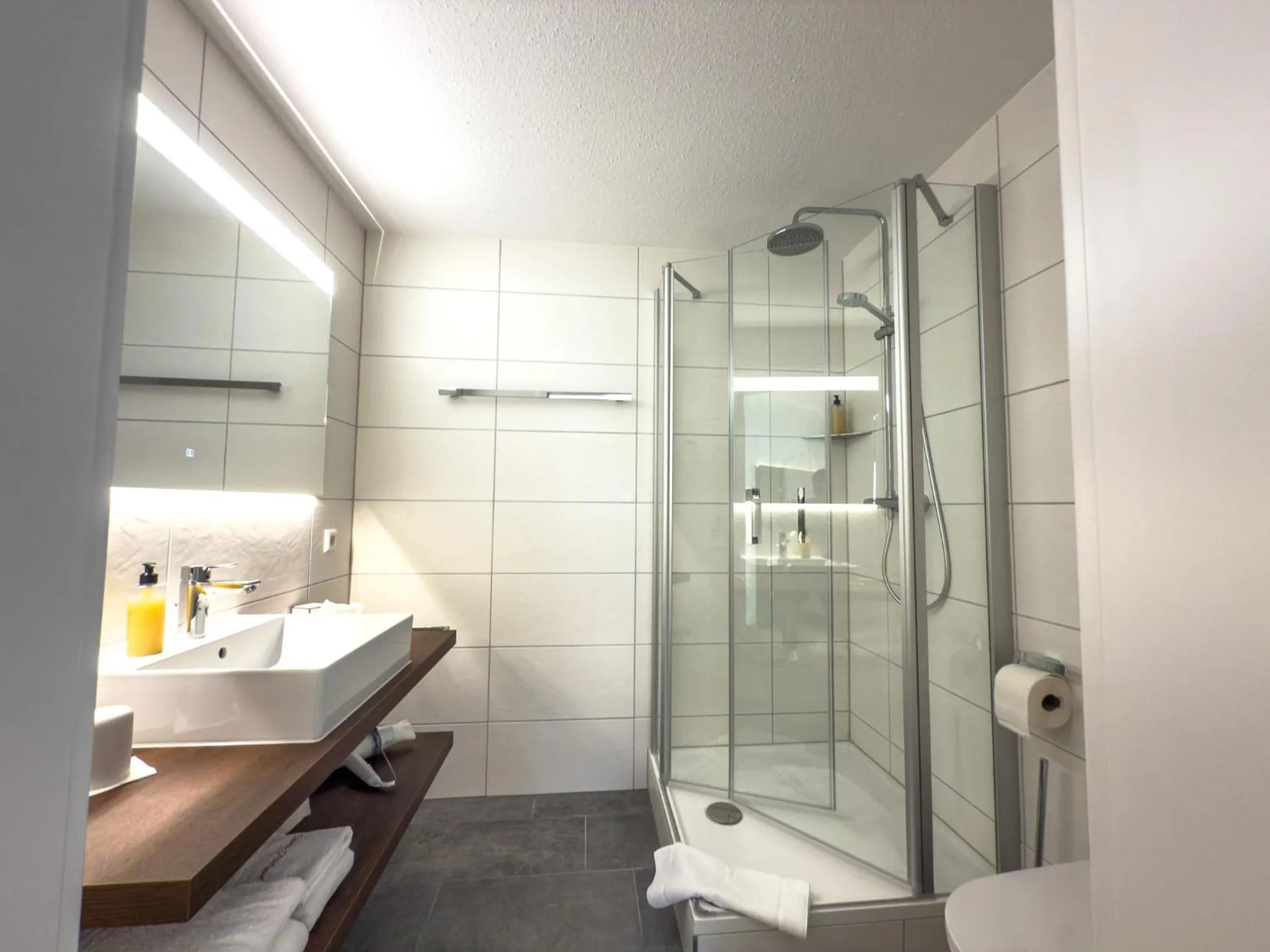 Bathroom in Hotel Restaurant Lamm Hebsack