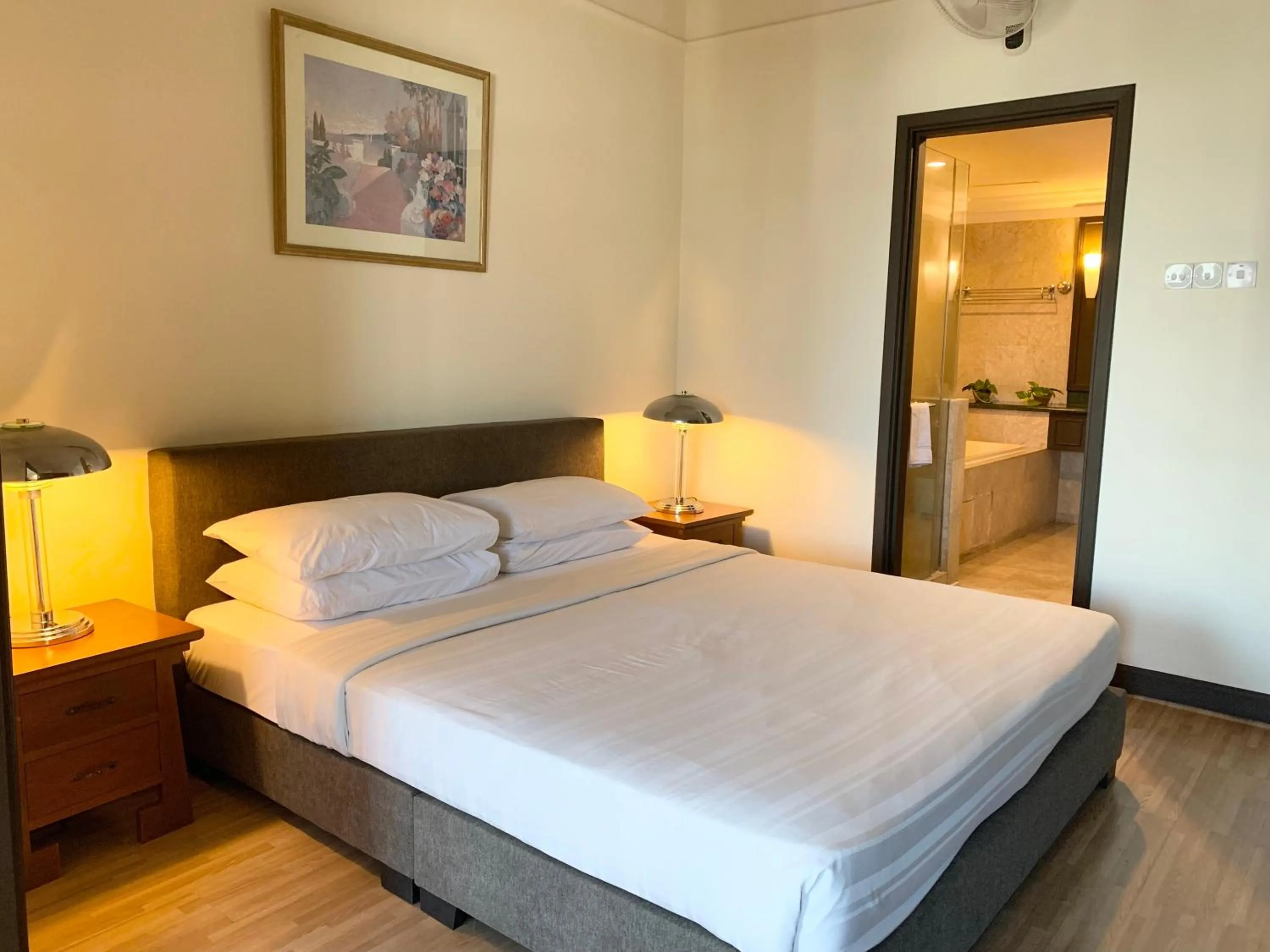 Bed in KL Universal Suites at Times Square