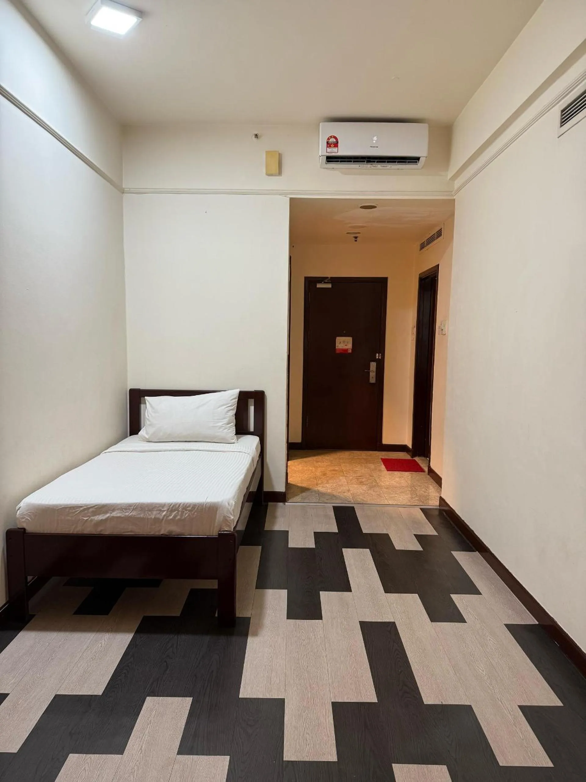 Bed in KL Universal Suites at Times Square