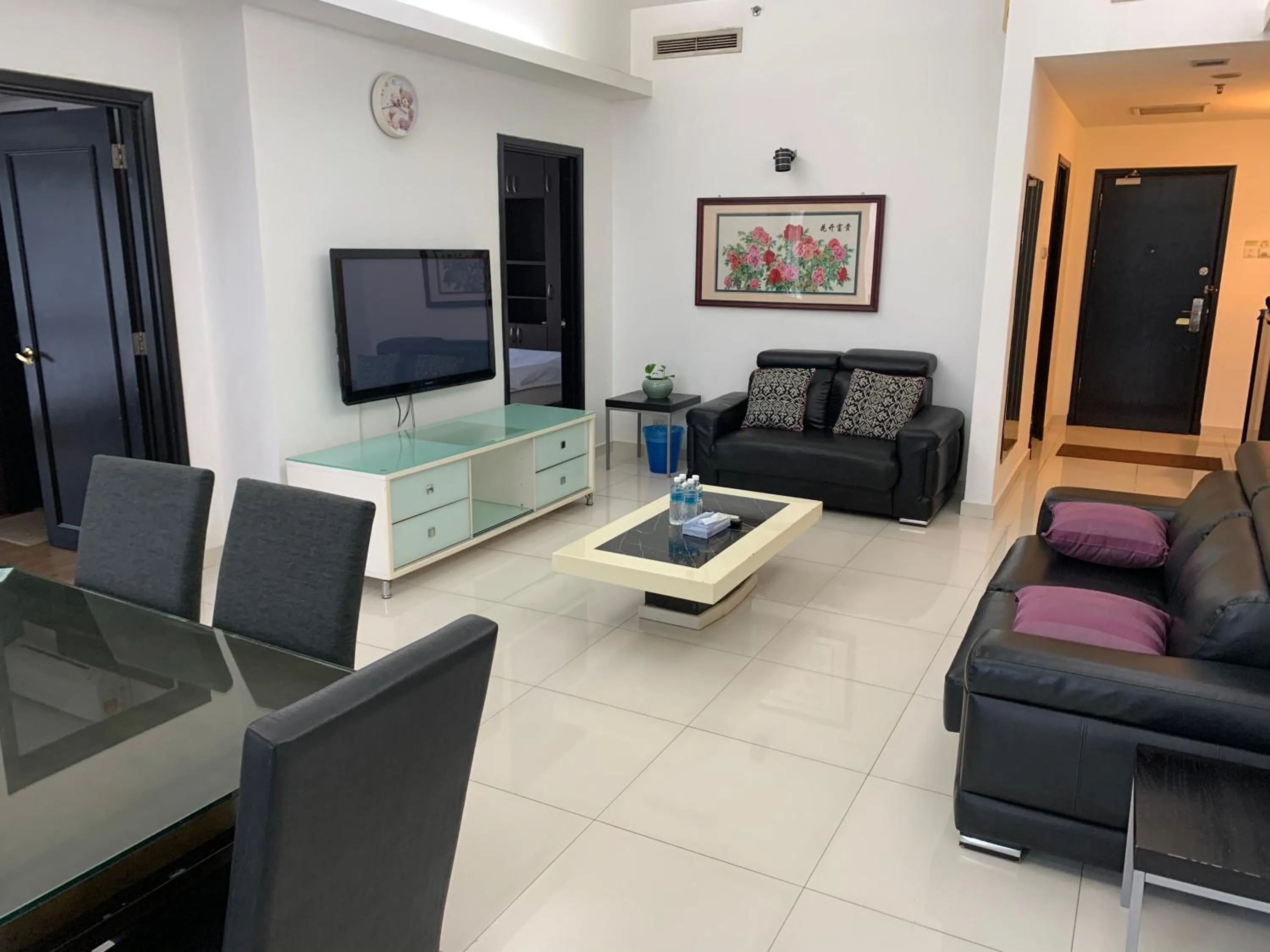 Living room in KL Universal Suites at Times Square