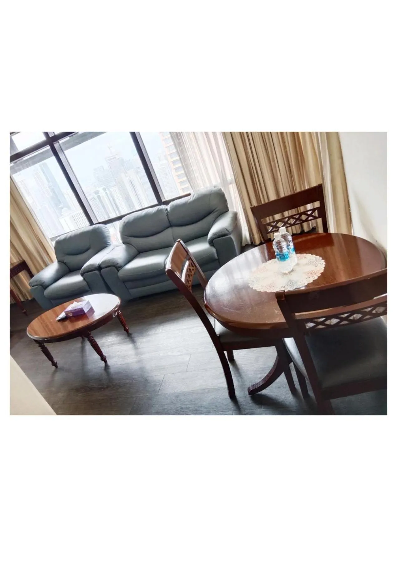 Living room in KL Universal Suites at Times Square