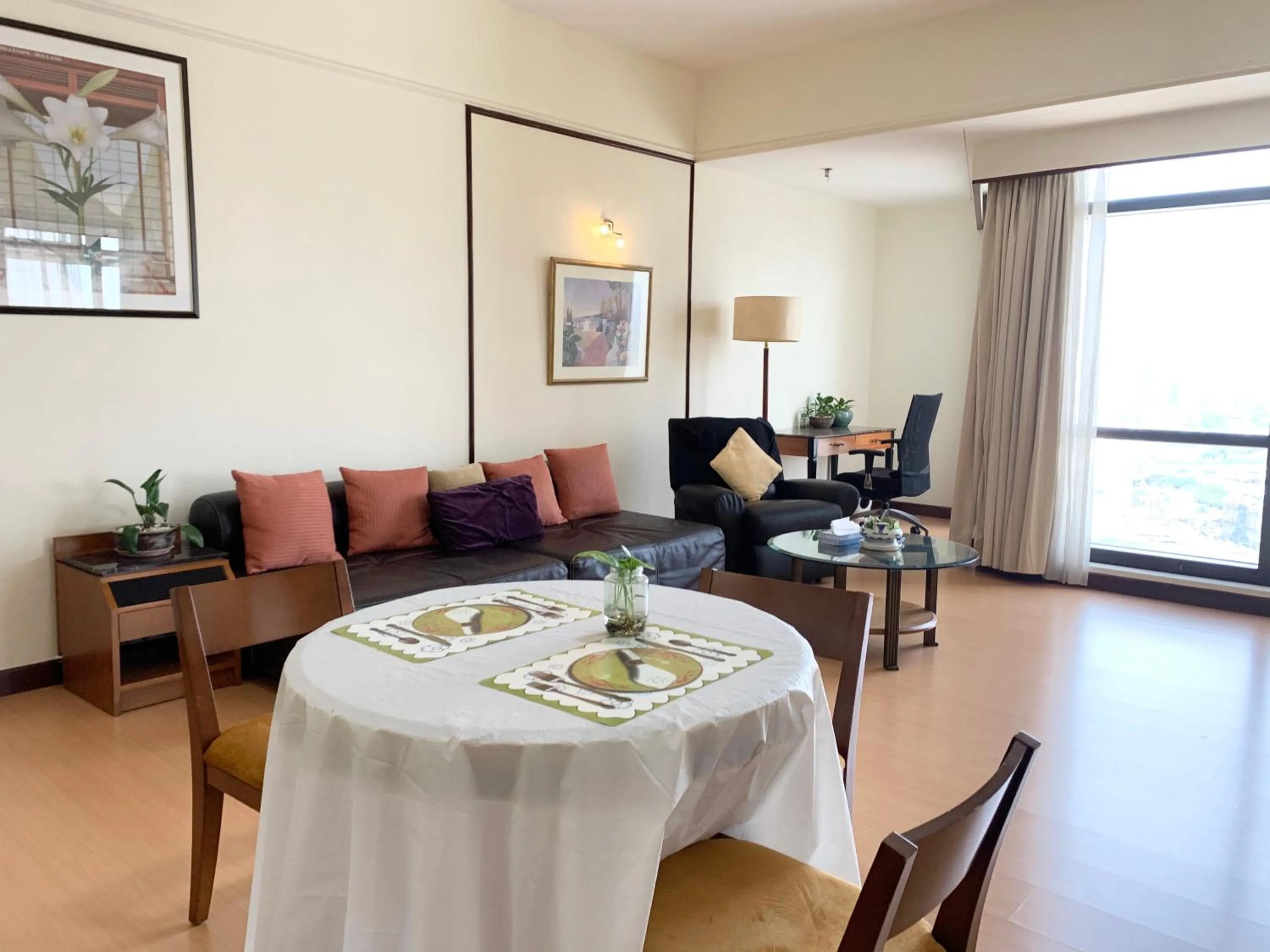 Living room in KL Universal Suites at Times Square