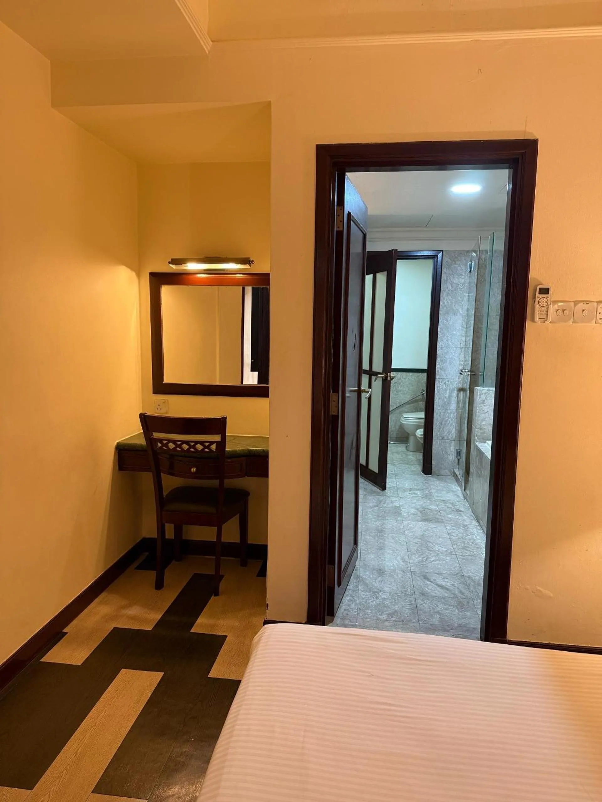 Bed in KL Universal Suites at Times Square