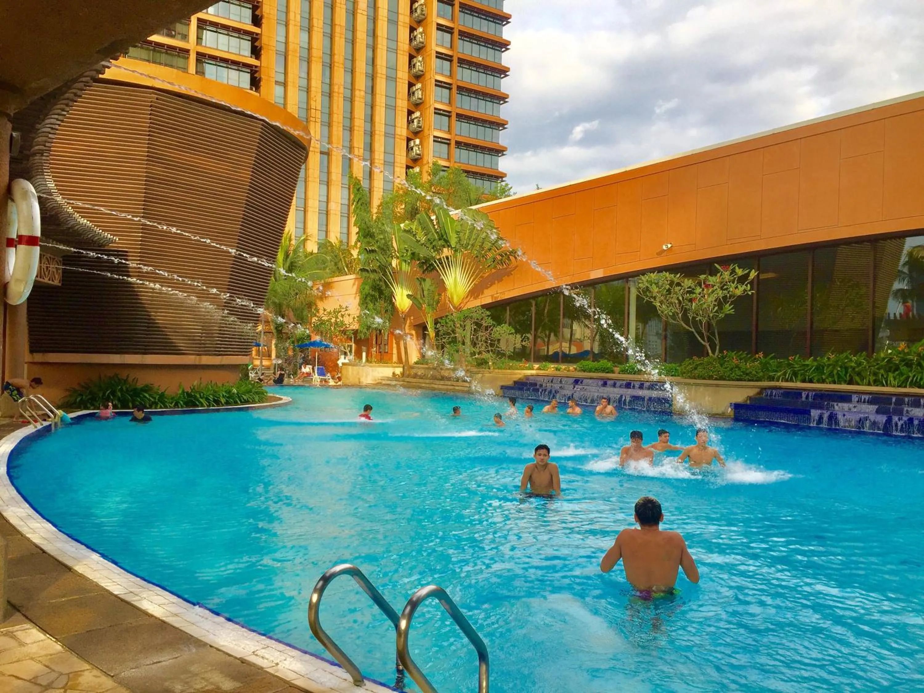 Swimming pool in KL Universal Suites at Times Square