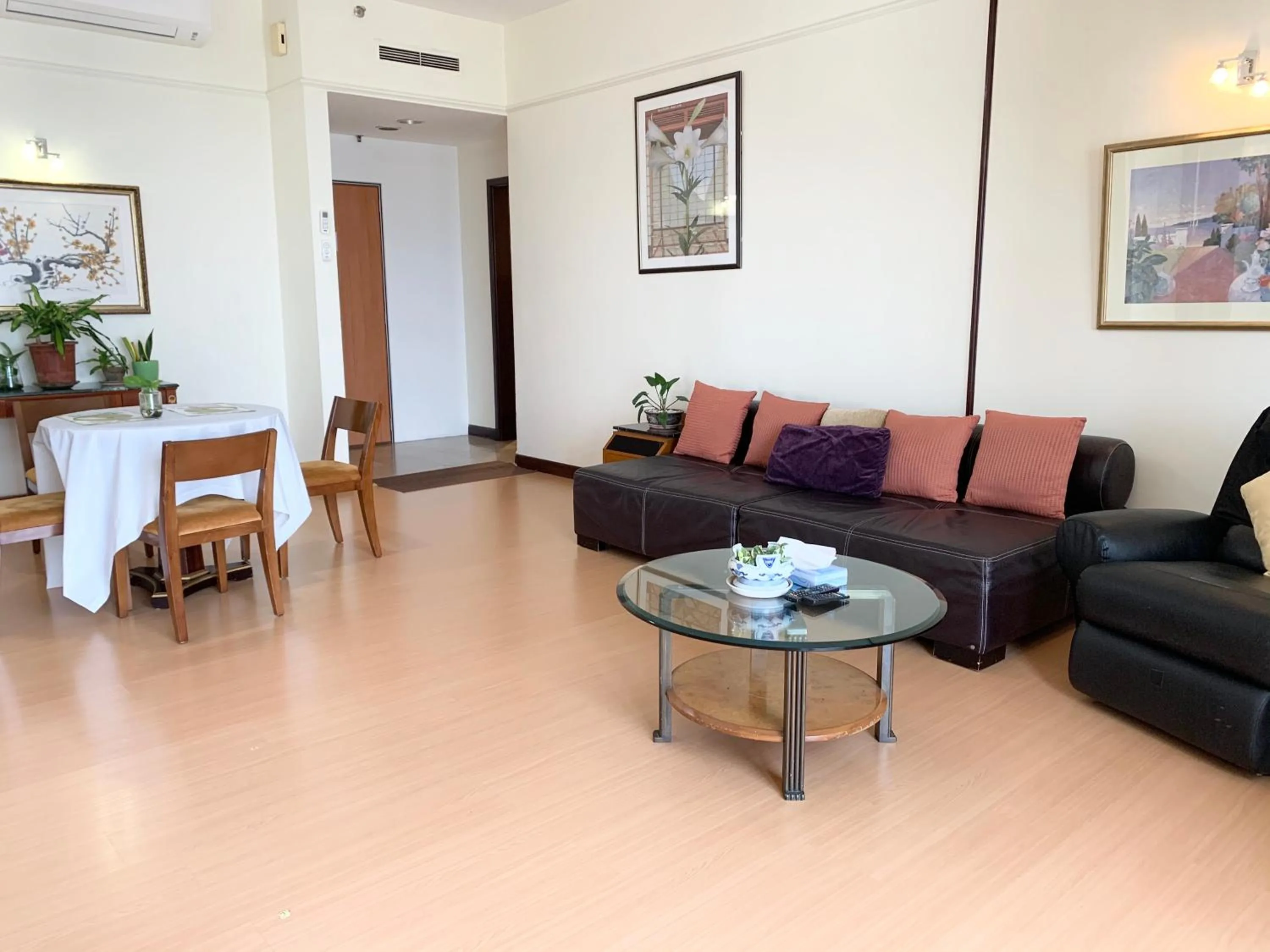 Living room in KL Universal Suites at Times Square