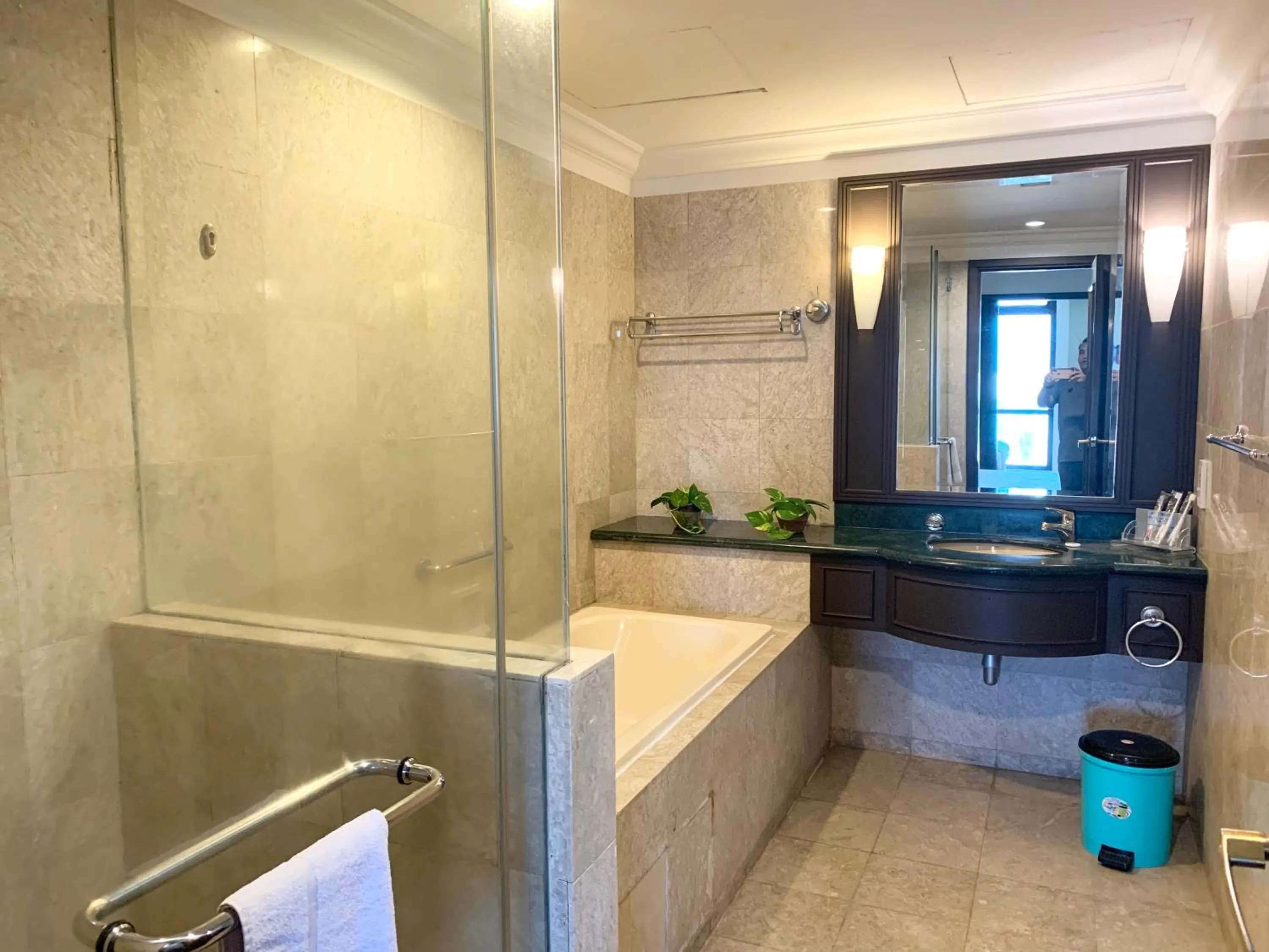 Shower in KL Universal Suites at Times Square