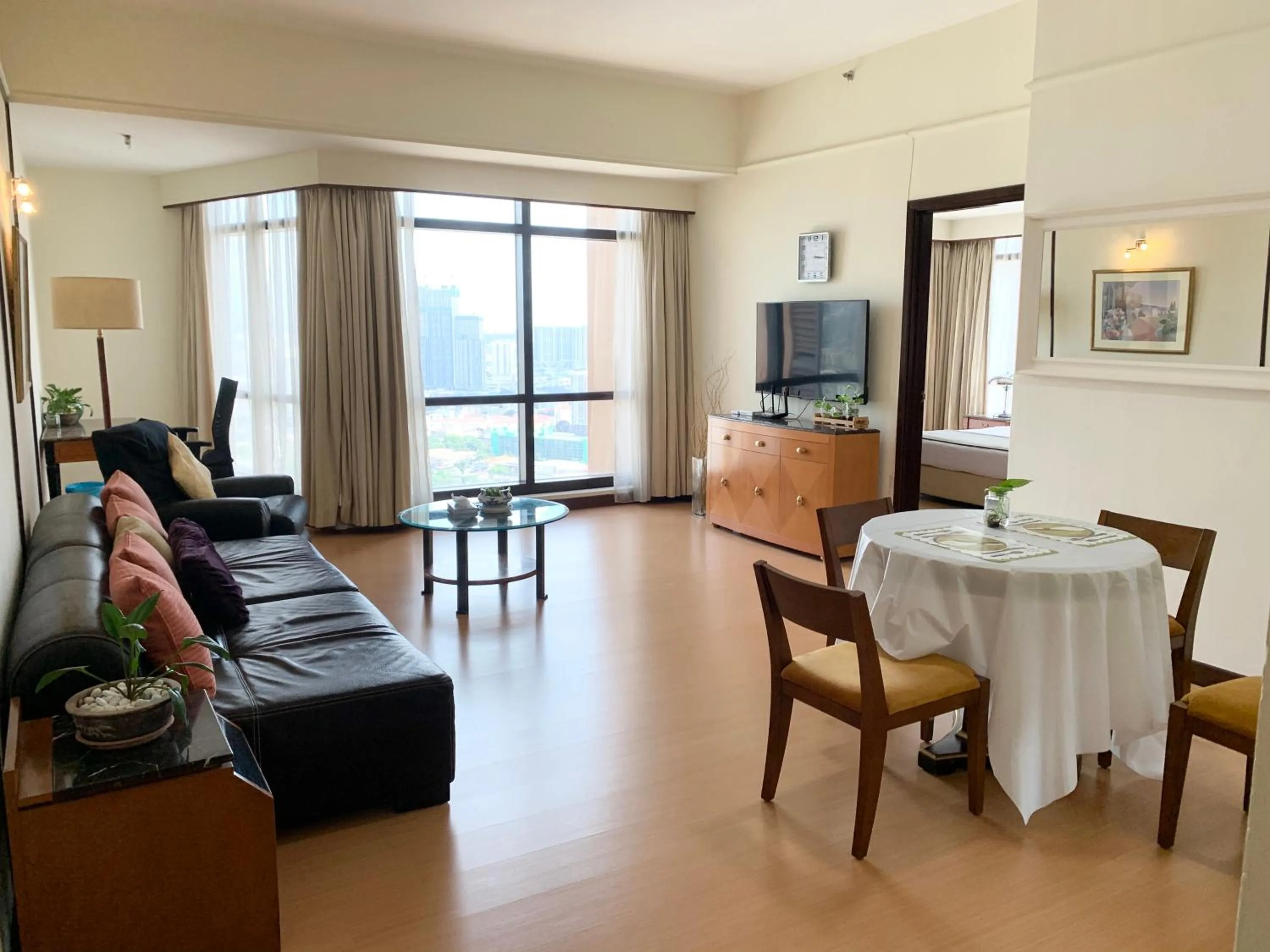 Living room in KL Universal Suites at Times Square