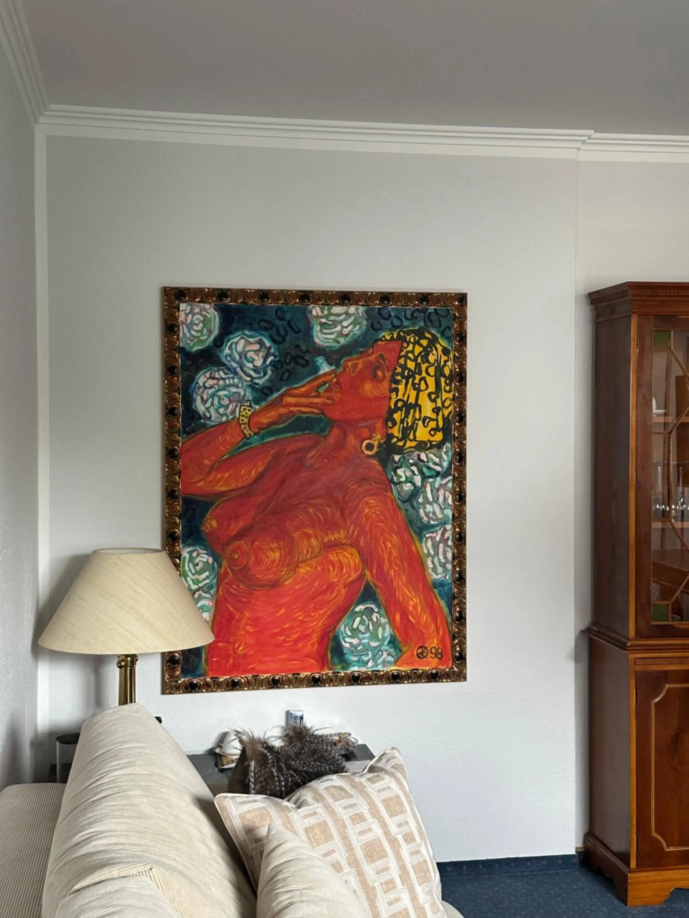 Decorative detail in Goethe Hotel