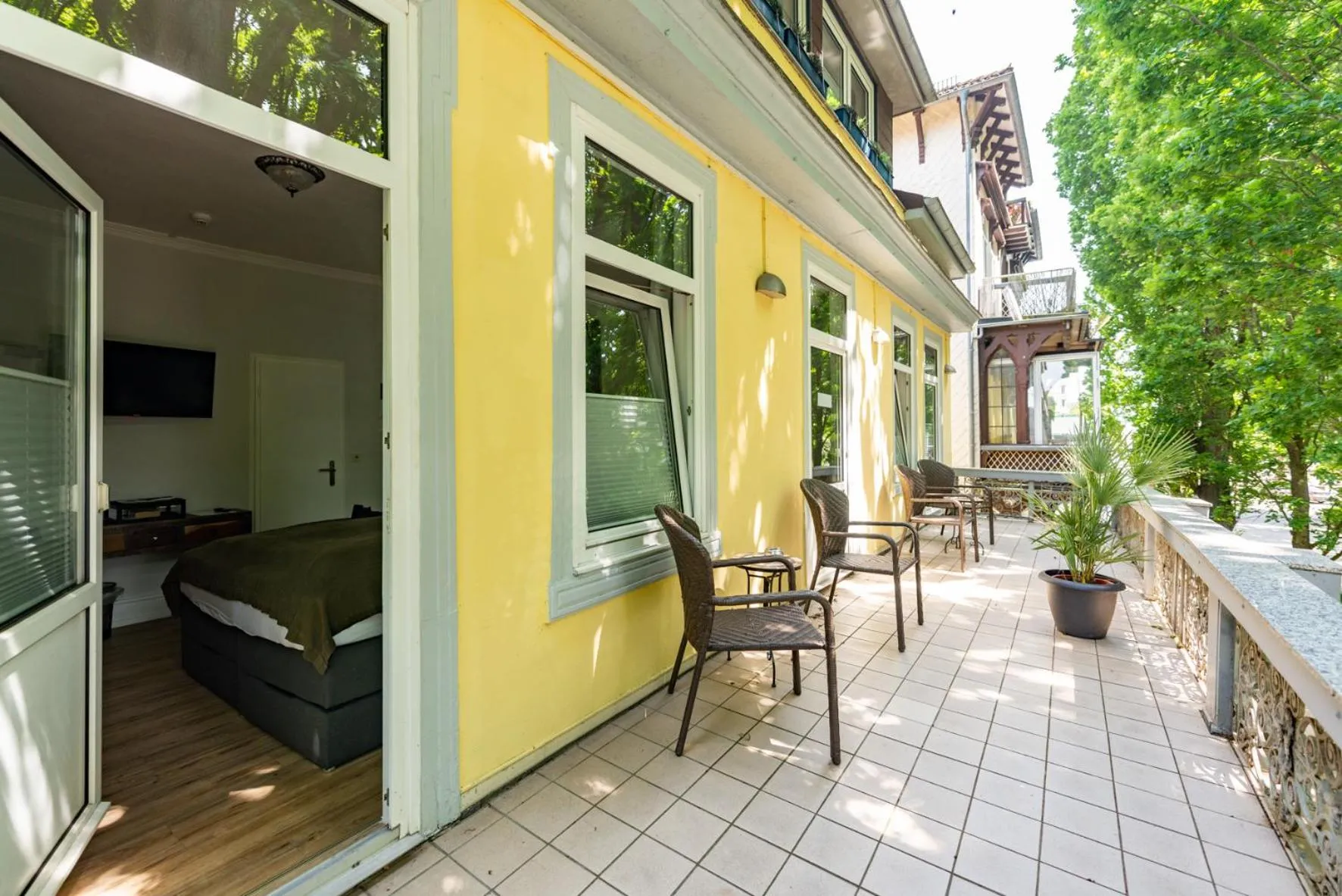 Balcony/Terrace in Goethe Hotel