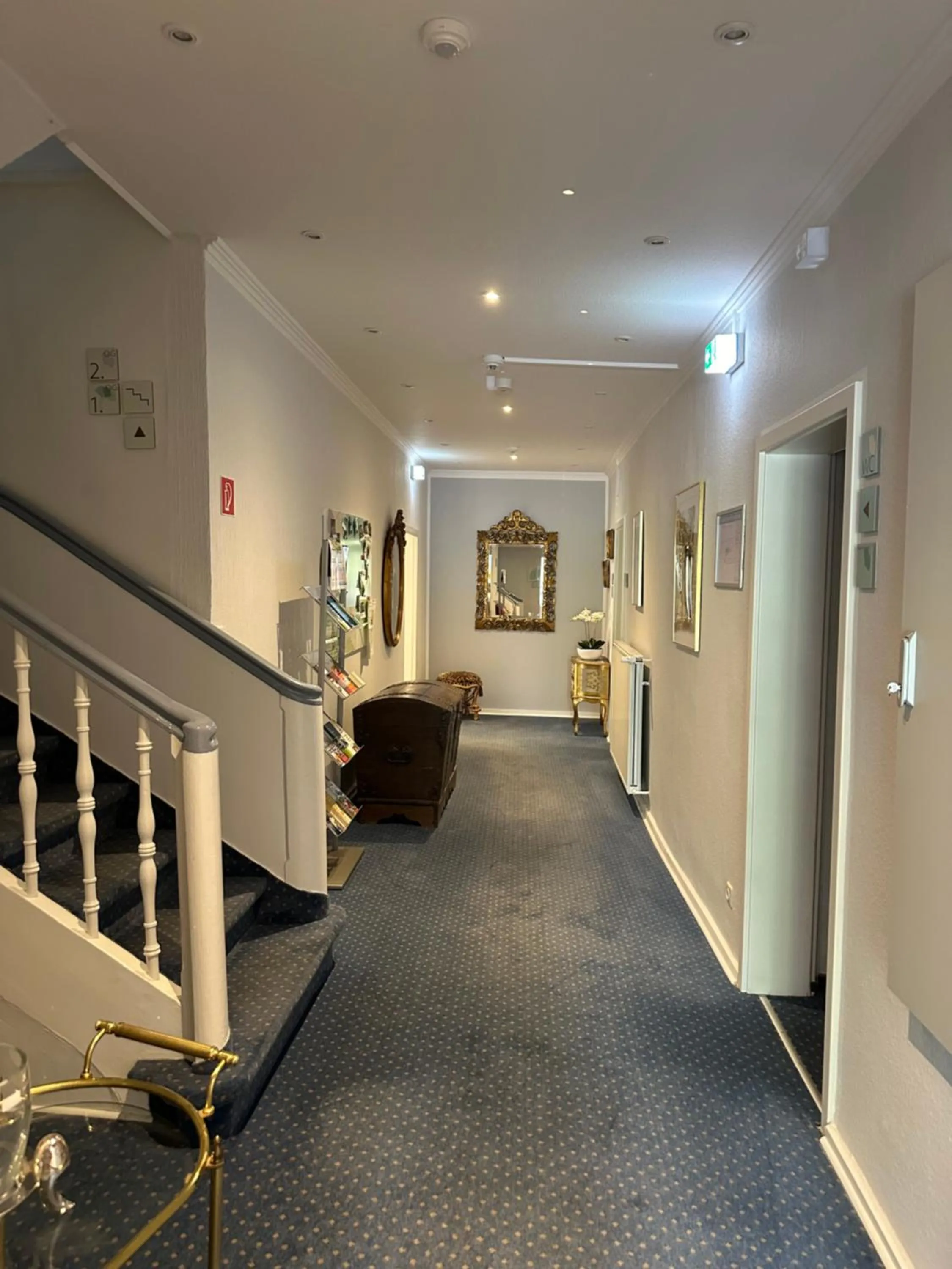 Decorative detail in Goethe Hotel