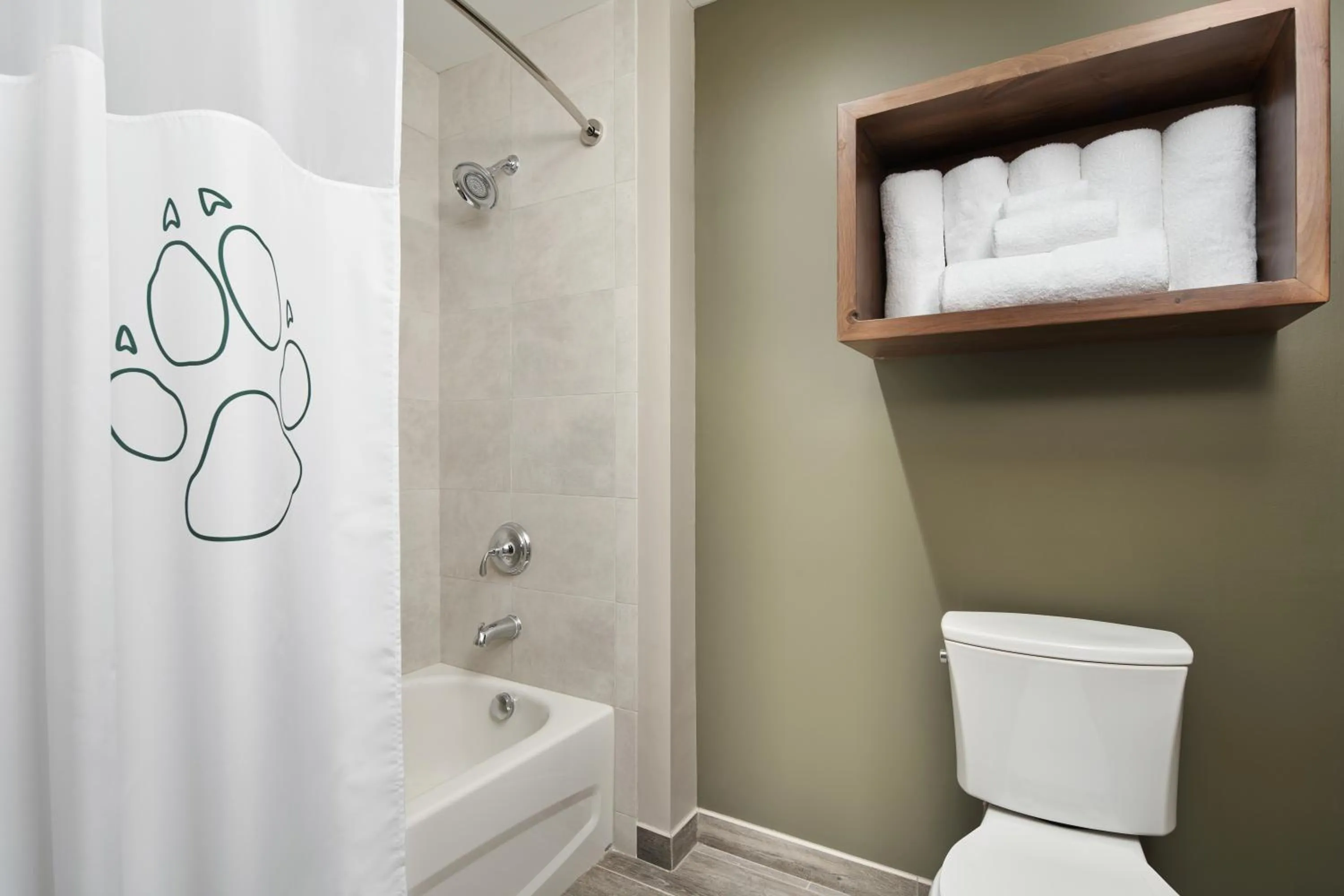 Shower in Great Wolf Lodge Manteca