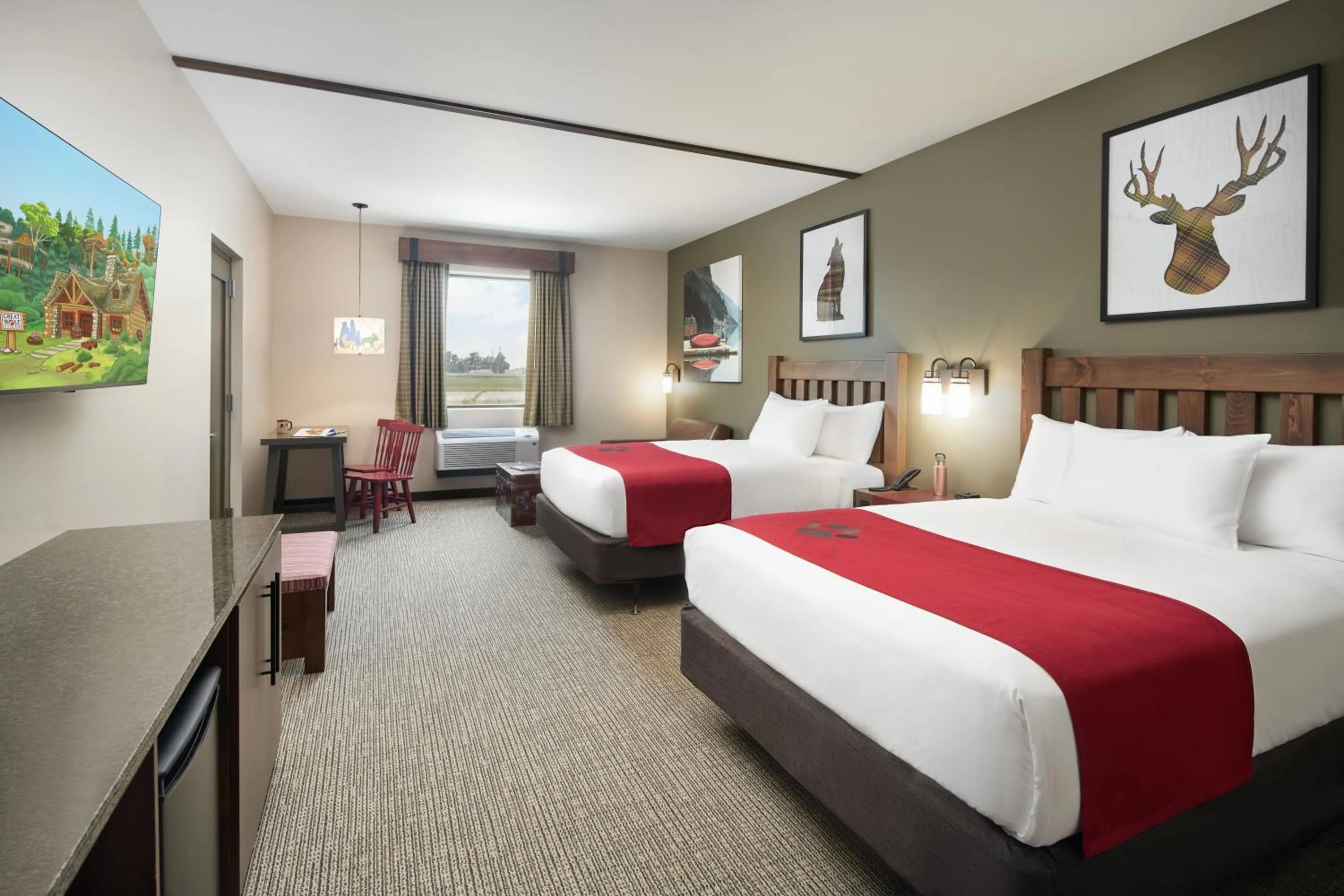 Bed in Great Wolf Lodge Manteca