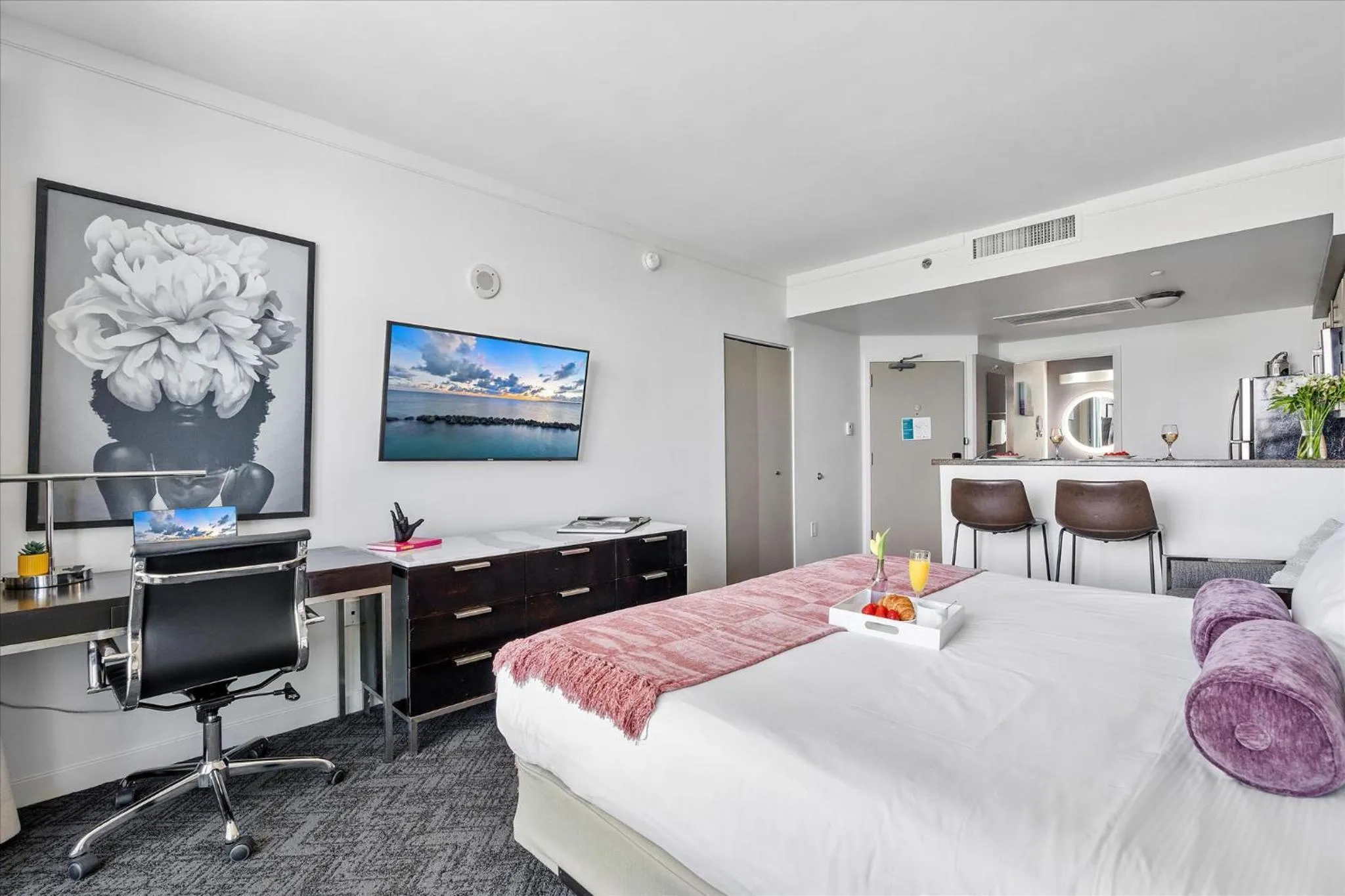 Bed in Private Oasis at Arya