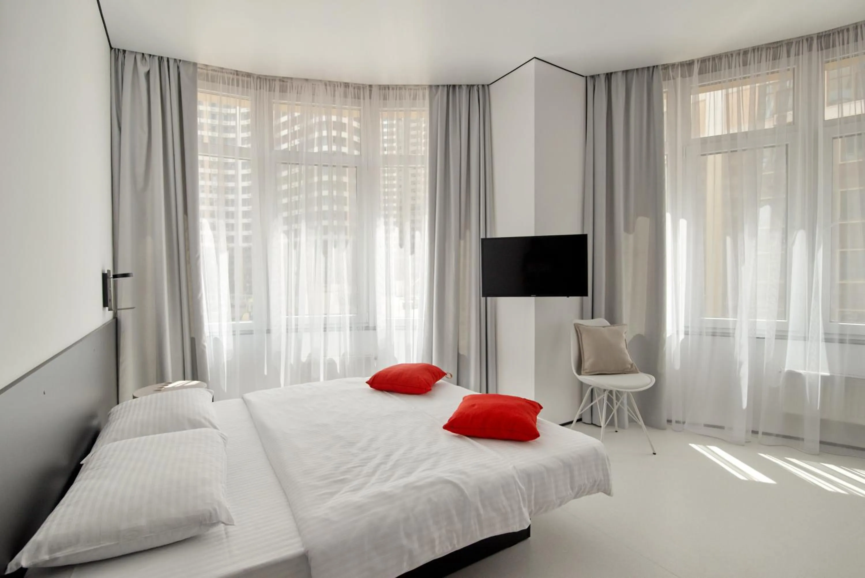 Photo of the whole room, Bed in Atmosfera Hotel