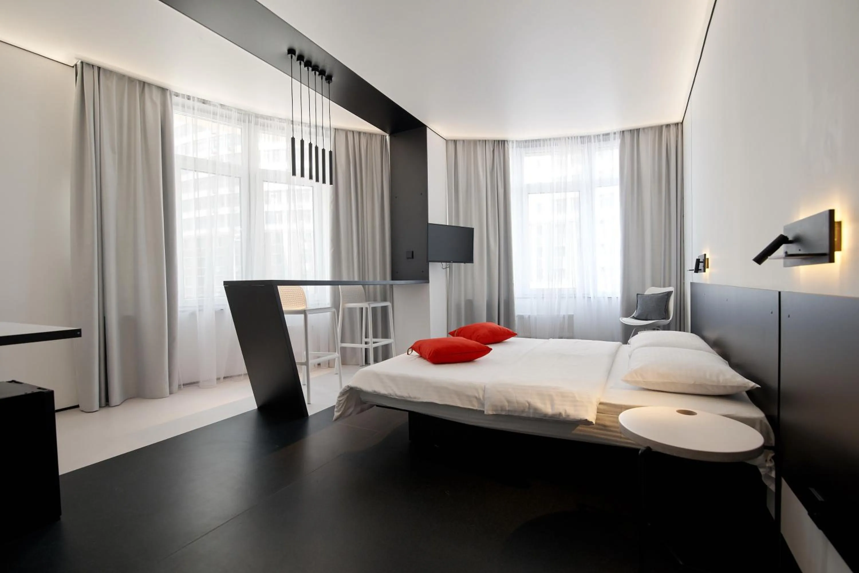 Photo of the whole room, Bed in Atmosfera Hotel