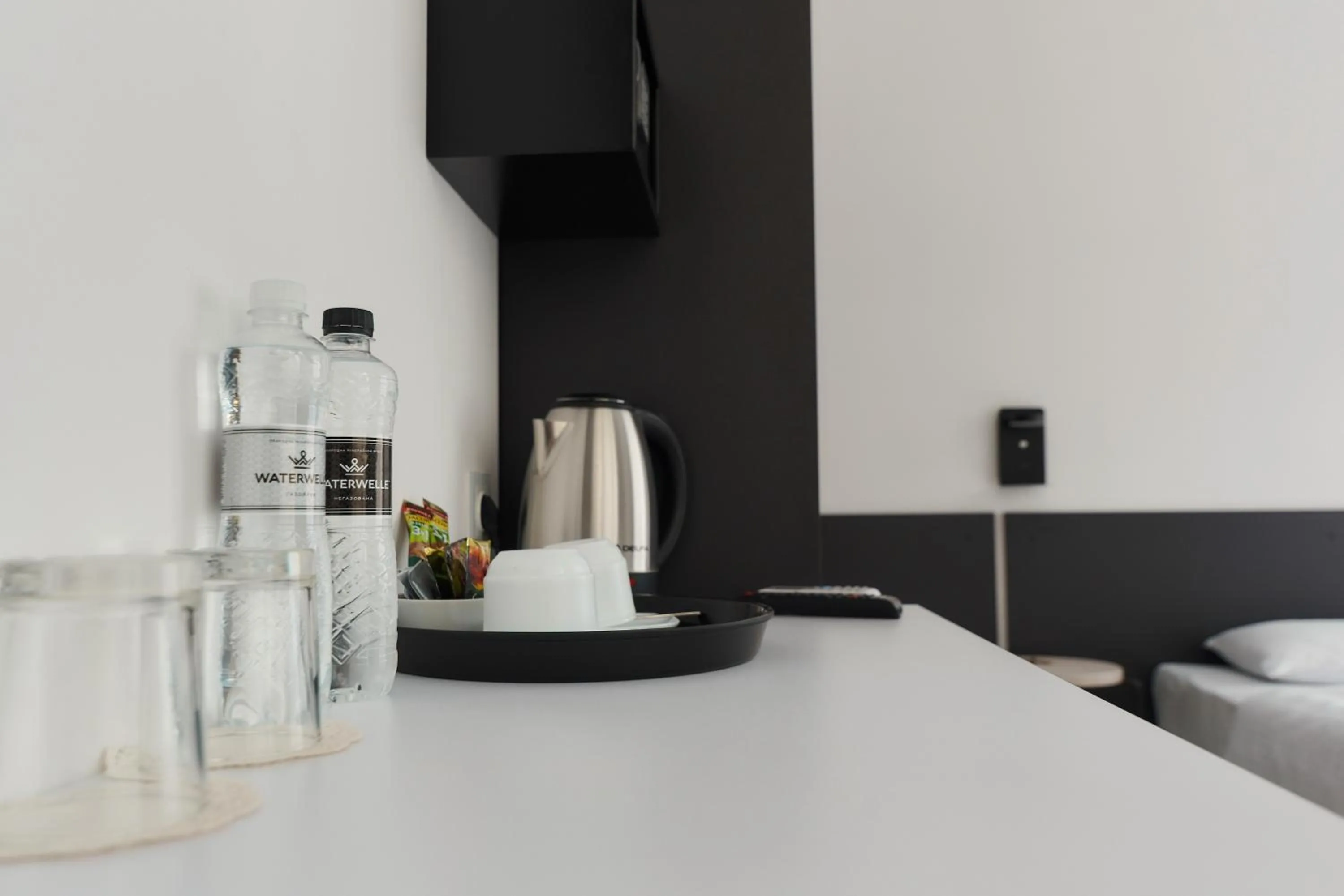 Coffee/tea facilities in Atmosfera Hotel