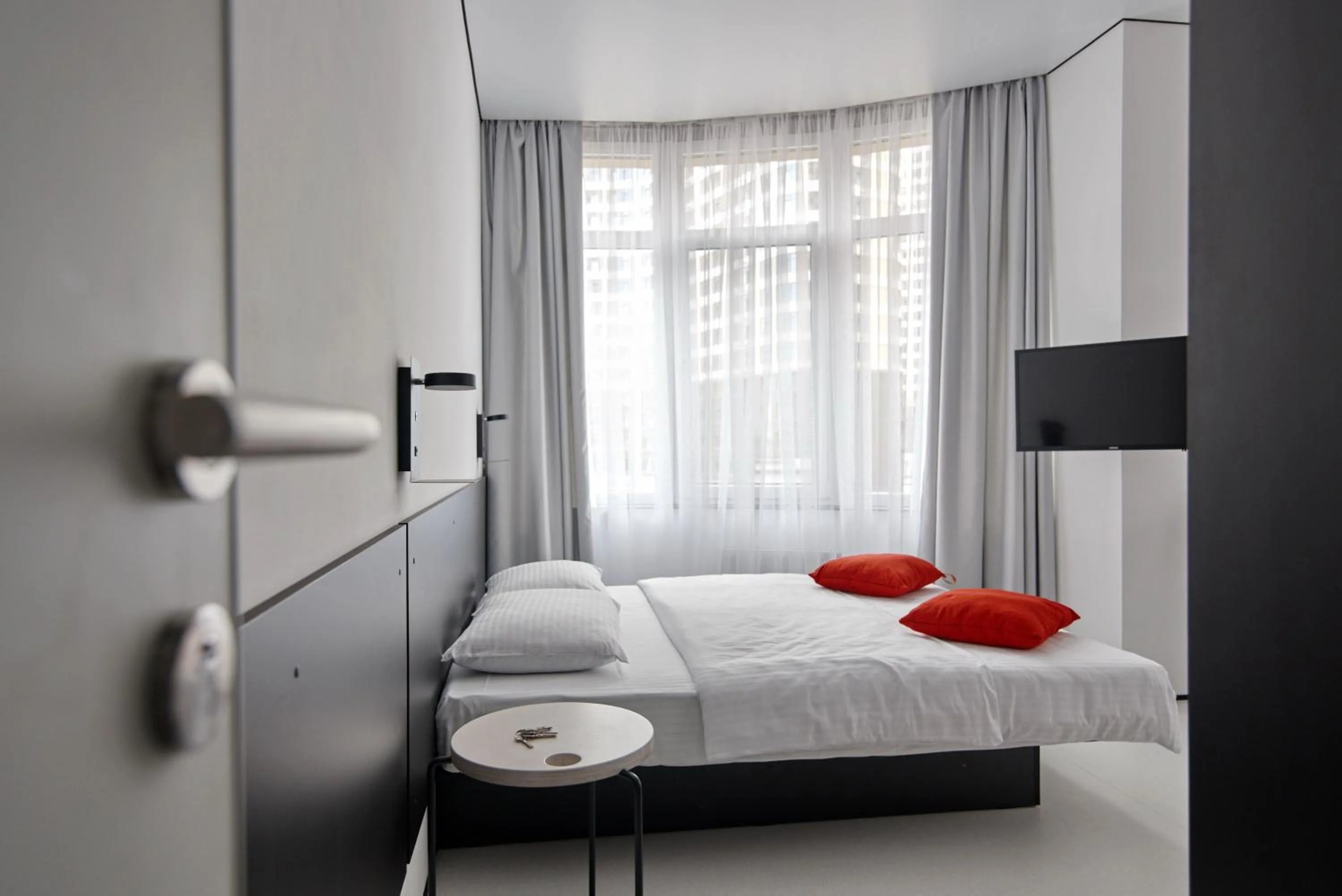 Photo of the whole room, Bed in Atmosfera Hotel