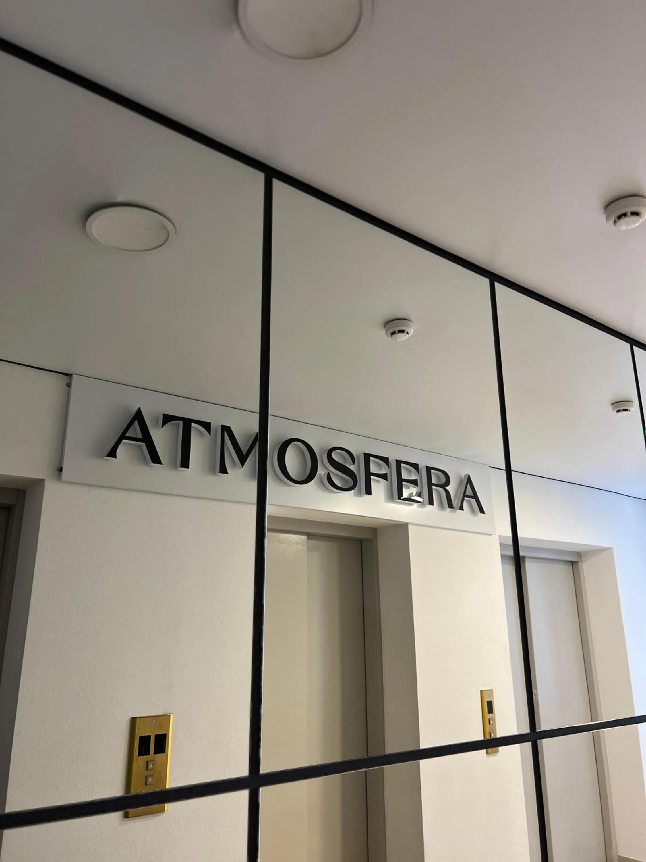 Property logo or sign in Atmosfera Hotel
