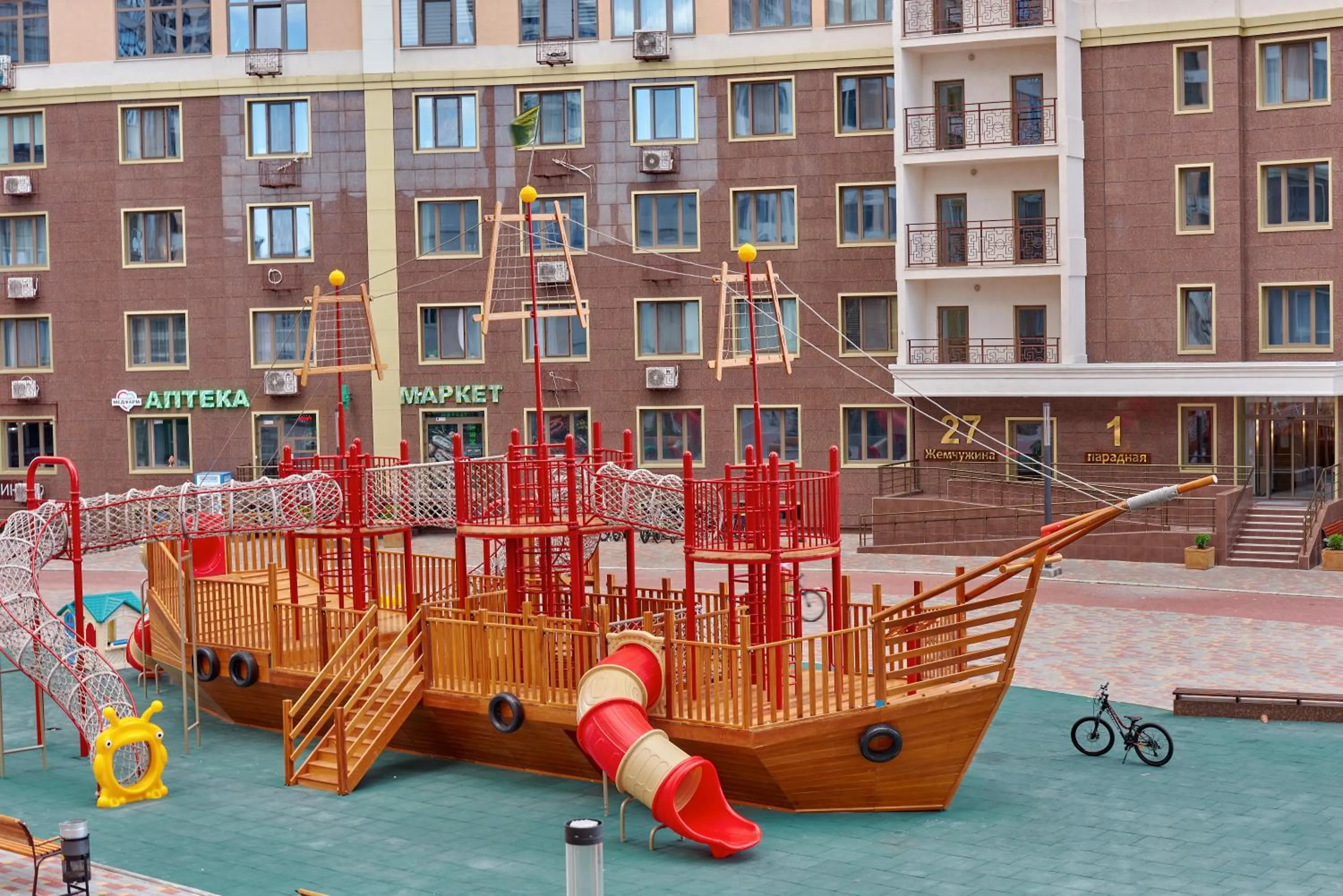 Children play ground in Atmosfera Hotel
