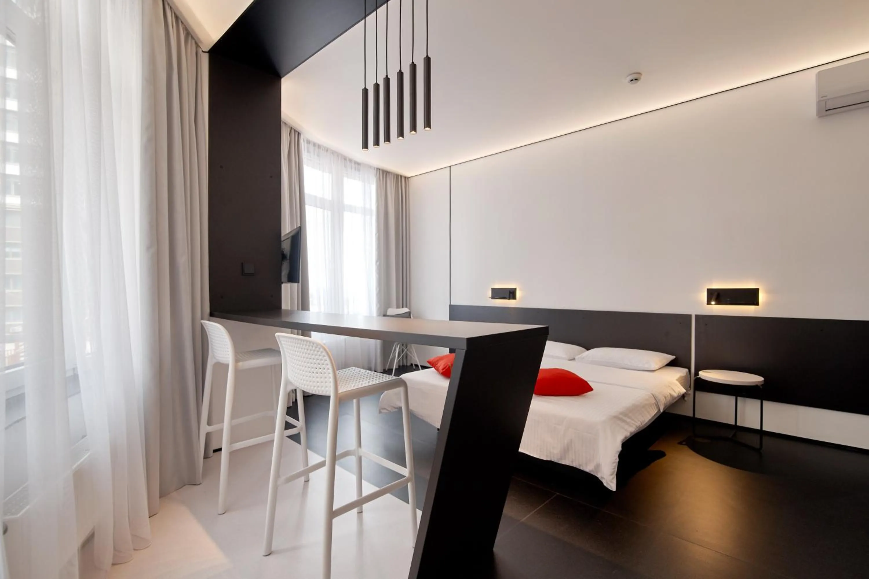 Photo of the whole room, Bed in Atmosfera Hotel