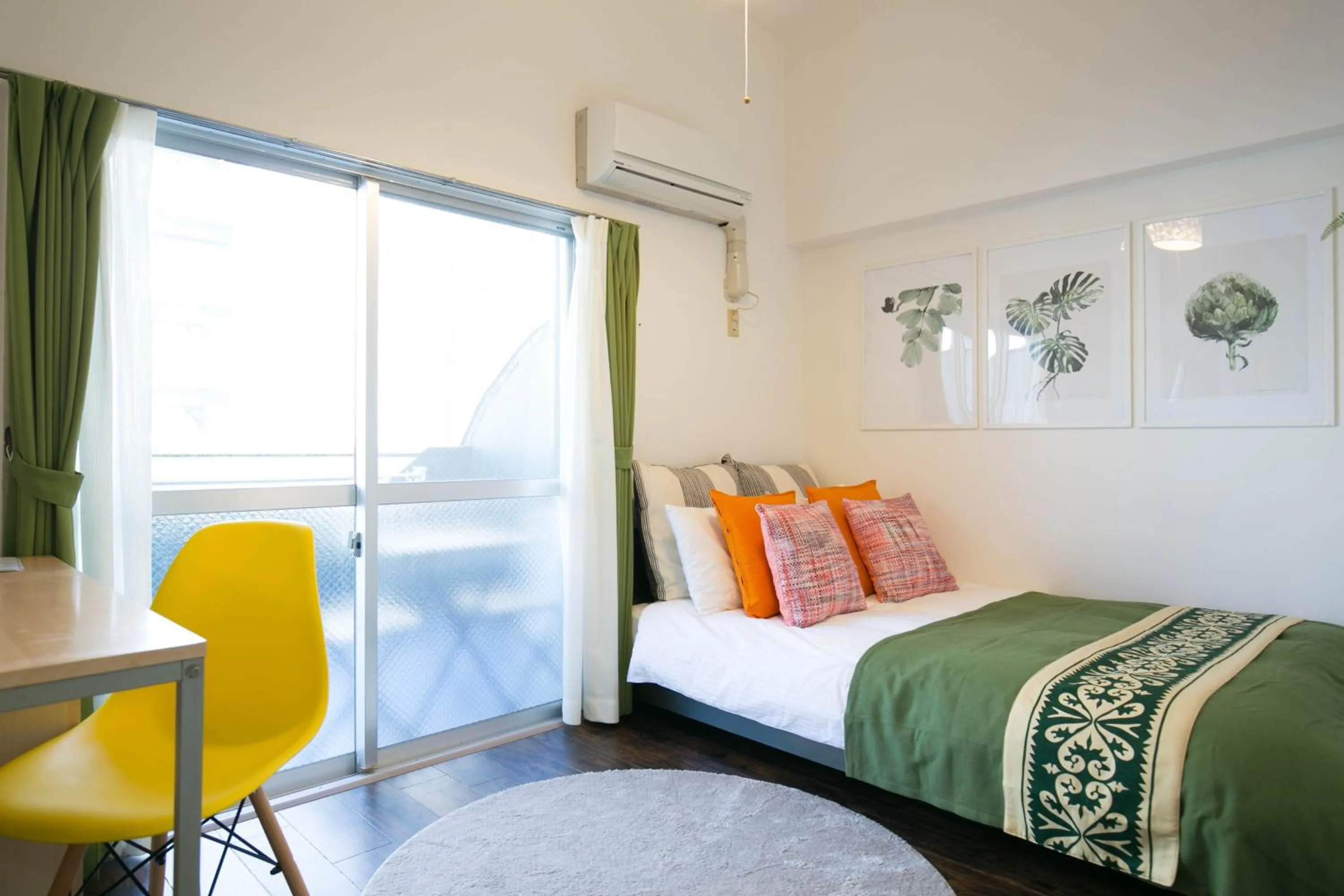 Bedroom, Bed in Wings Hakata