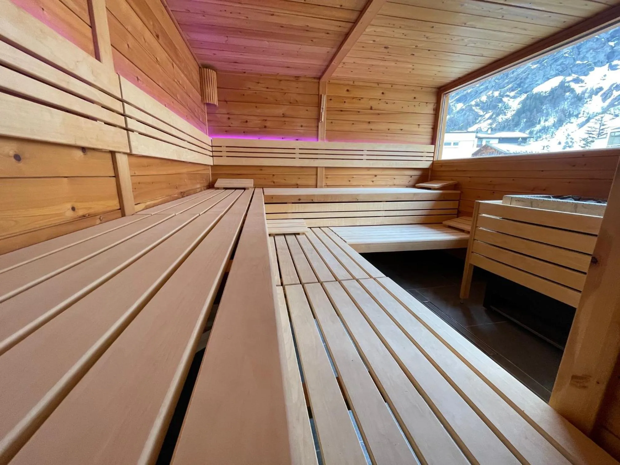 Sauna in Therme 51° Hotel Physio & Spa