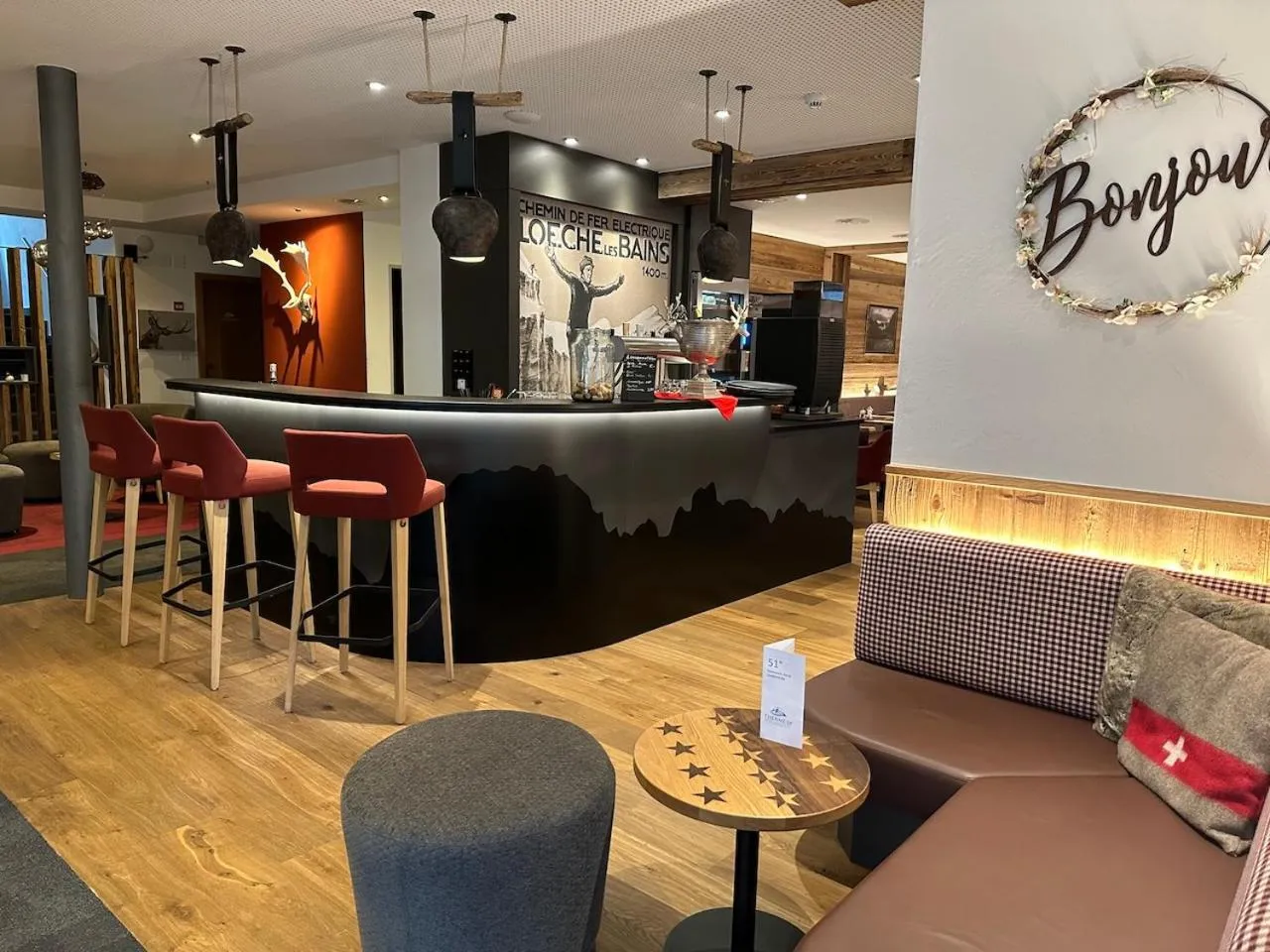 Lounge or bar in Therme 51° Hotel Physio & Spa