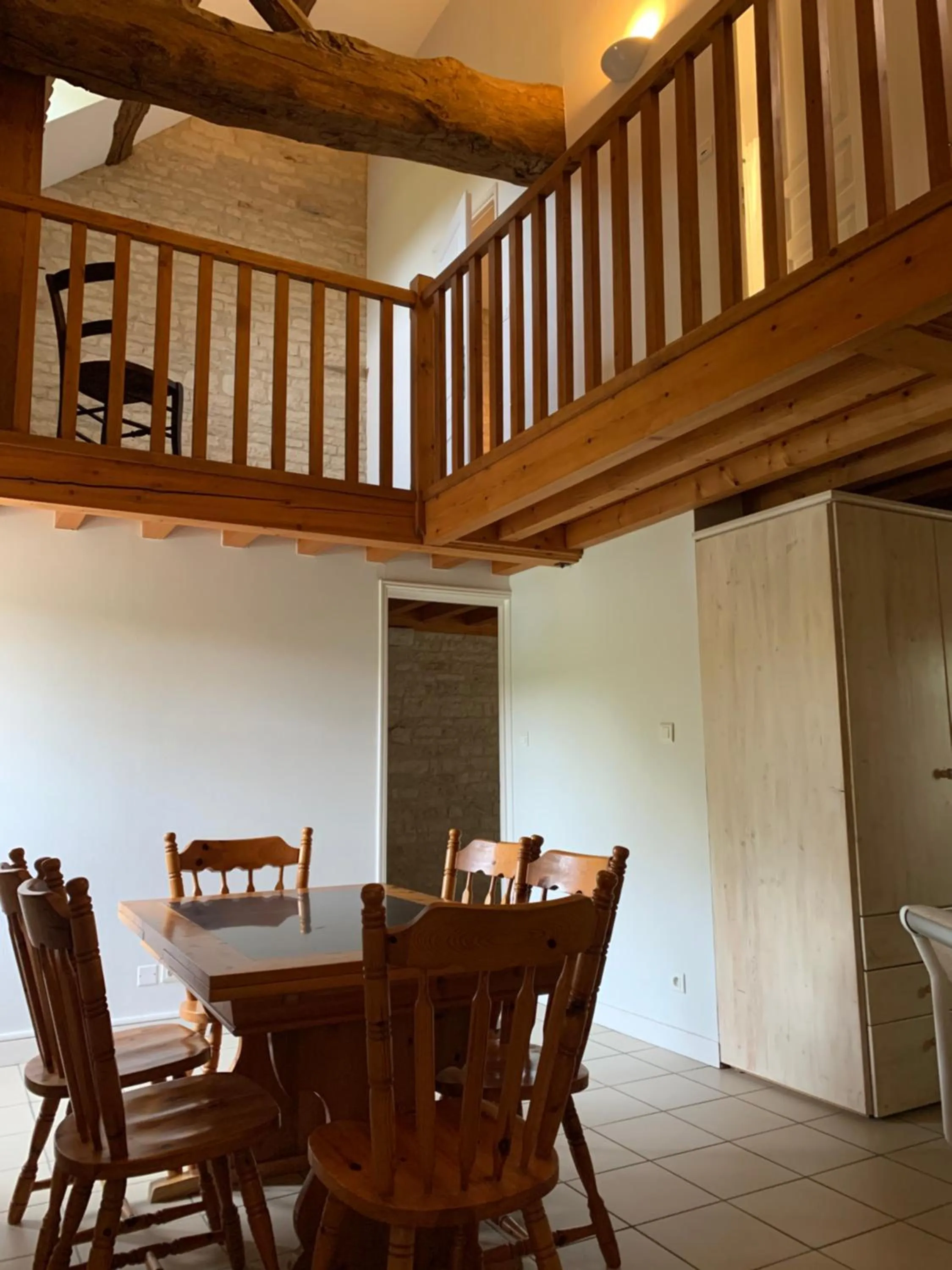 Dining area in Les maisons vigneronnes